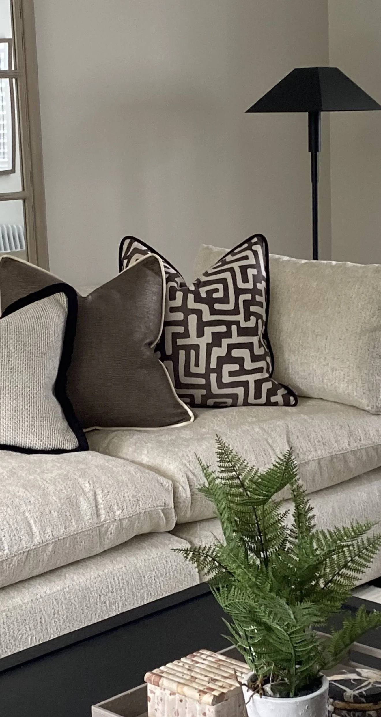 Limited Edition 'Kinamba Ebony' Cushion