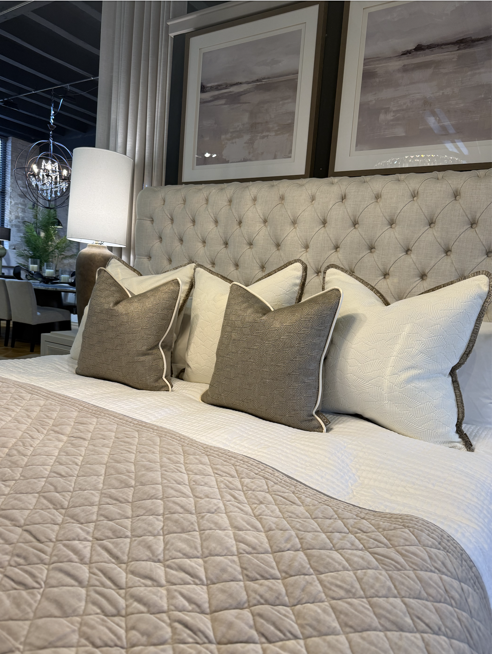 The Chalk & Honey Bed Cushion Set