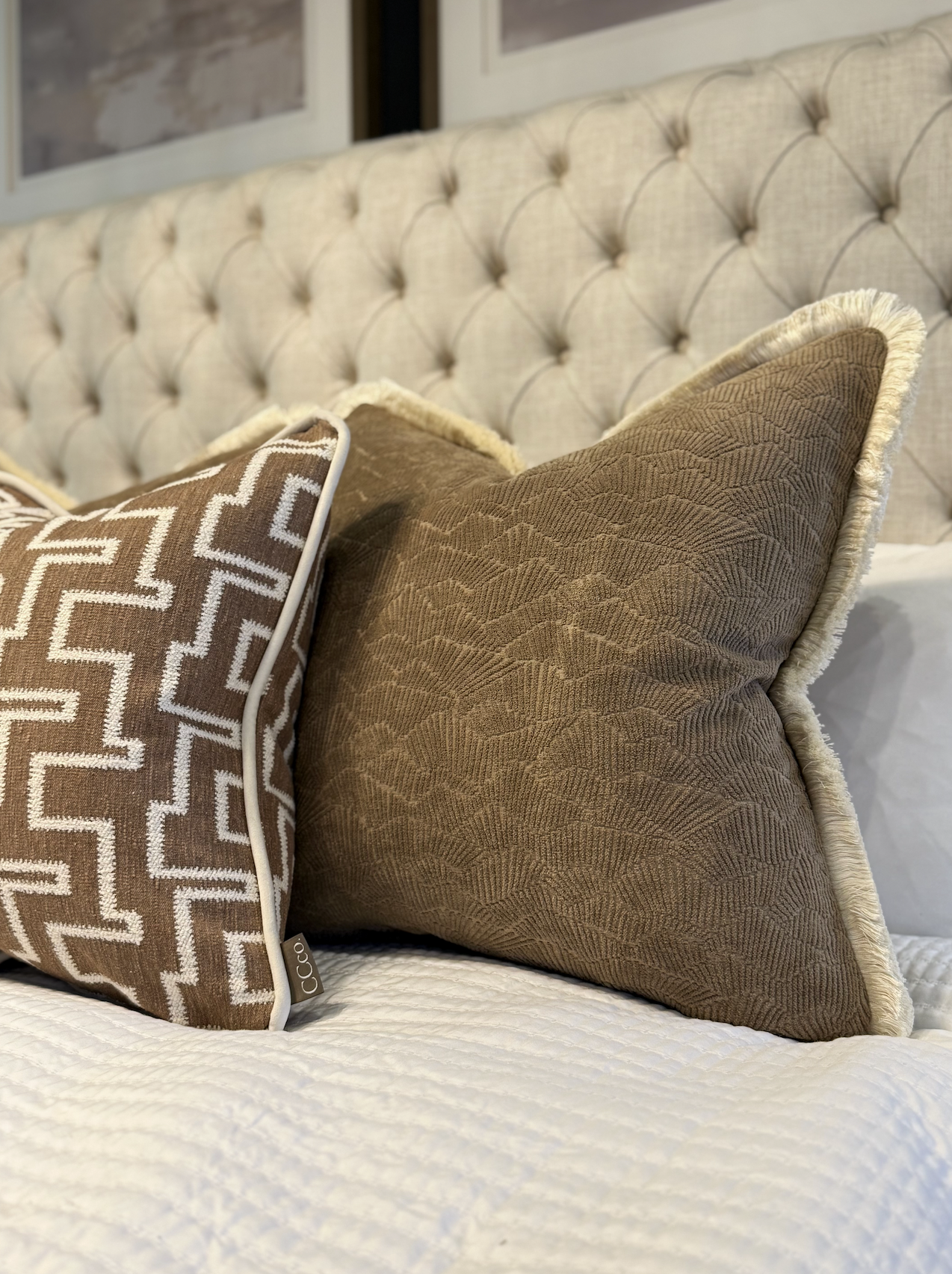 Dara Butterscotch Cushion