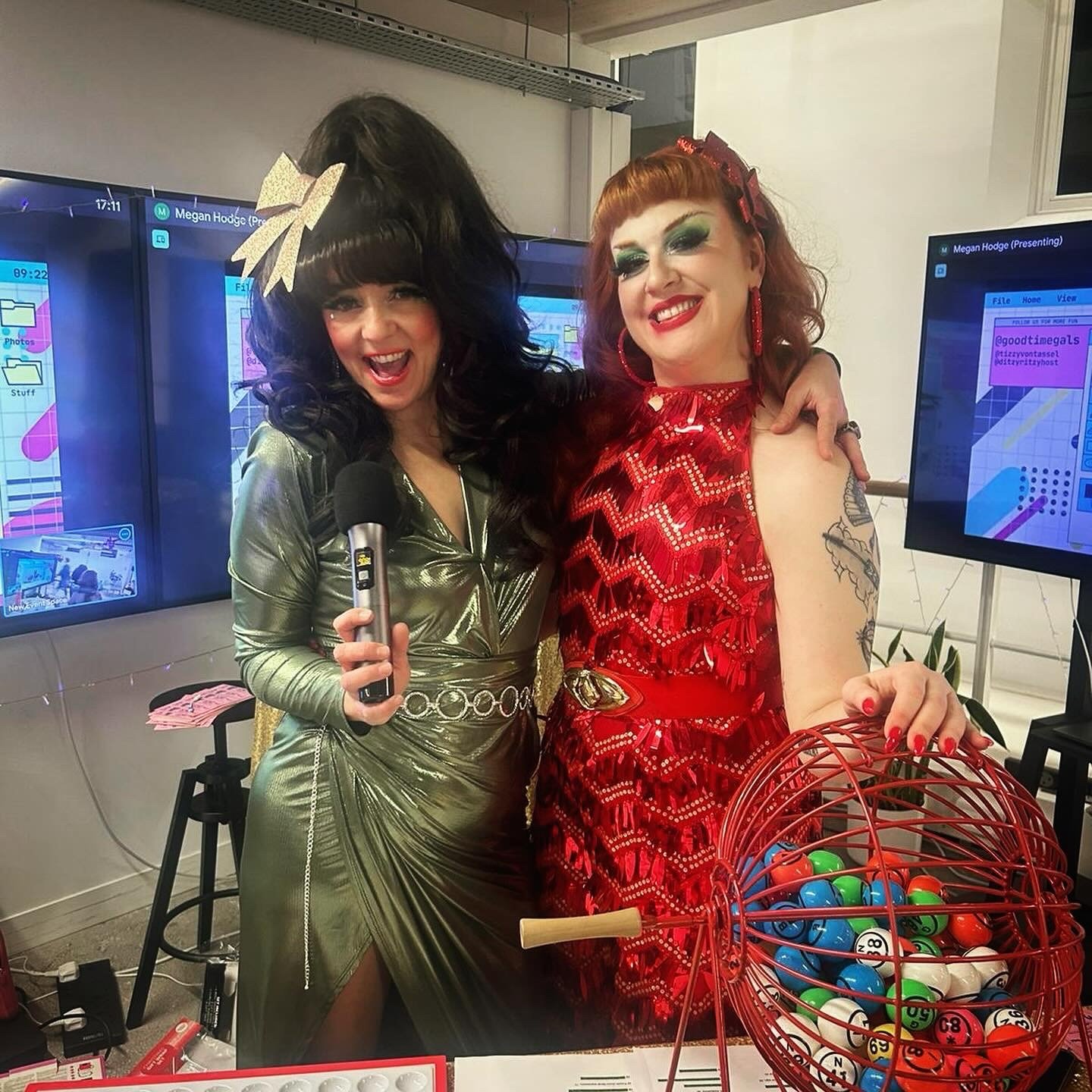 The ghosts of Christmases past but make it cute 😘