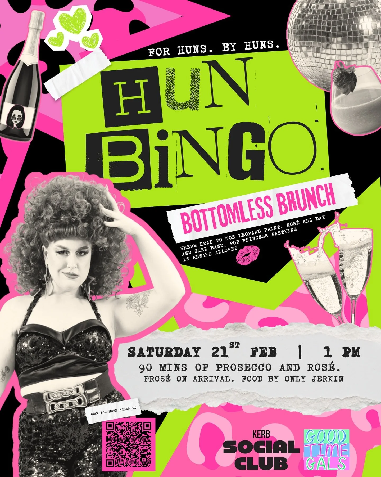 Get the group chat on speed dial babes, it&rsquo;s time for Hun Bingo! ⭐️

There&rsquo;s no numbers in this game, just a DJ giving iconic bangers for huns of all ages that will have you living your main character fantasy. Plus selfie challenges, a &l