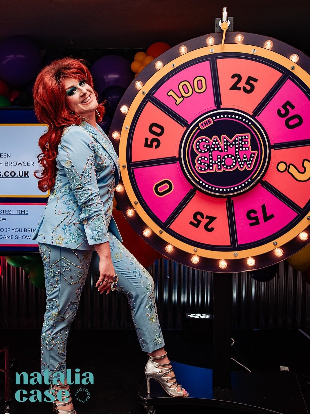 Tizzy + The Game Show wheel = the ultimate glam twins 👯&zwj;♀️&nbsp;

📸: The Game Show for @brash.studios
