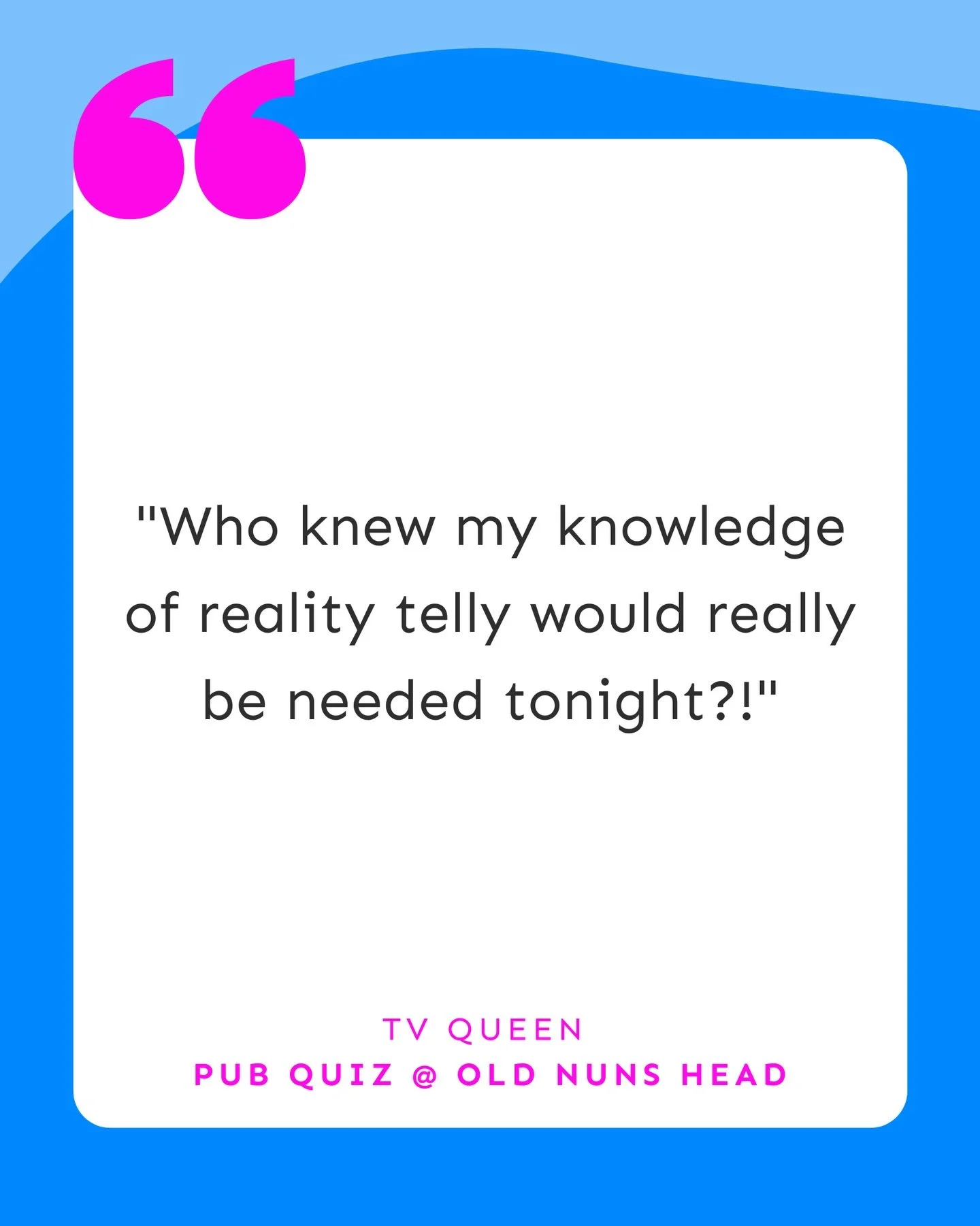 It&rsquo;s not binge watching, it&rsquo;s research babes 🤓

Head to our pinned post for where to play! 

#pubquiz #thingstodoinlondon