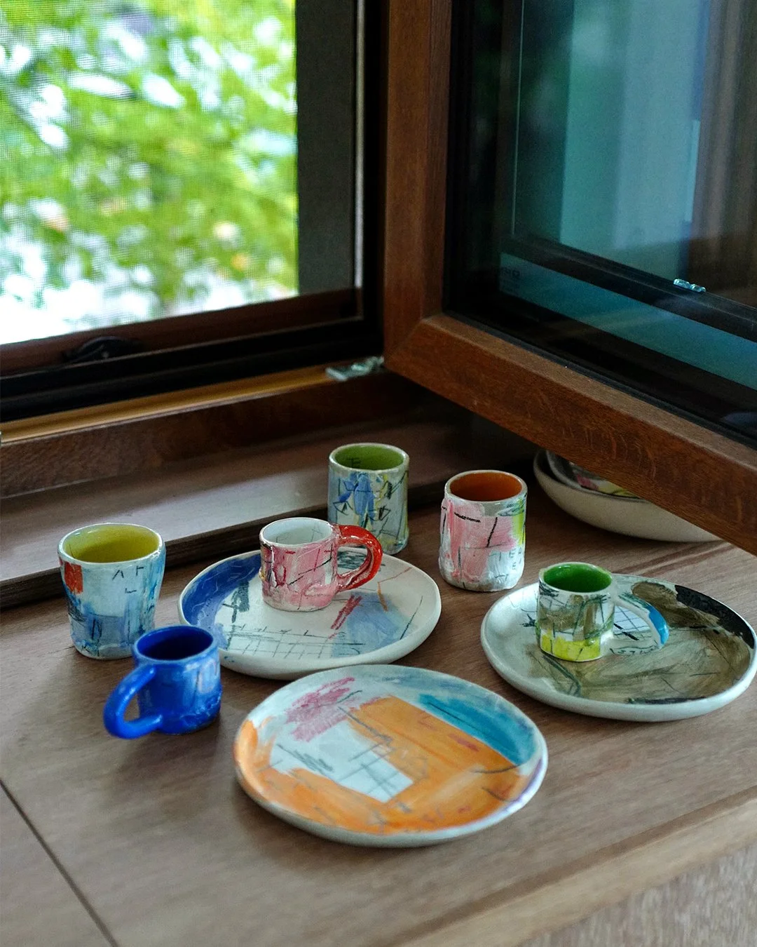Dessert Plates and Tea Cups
