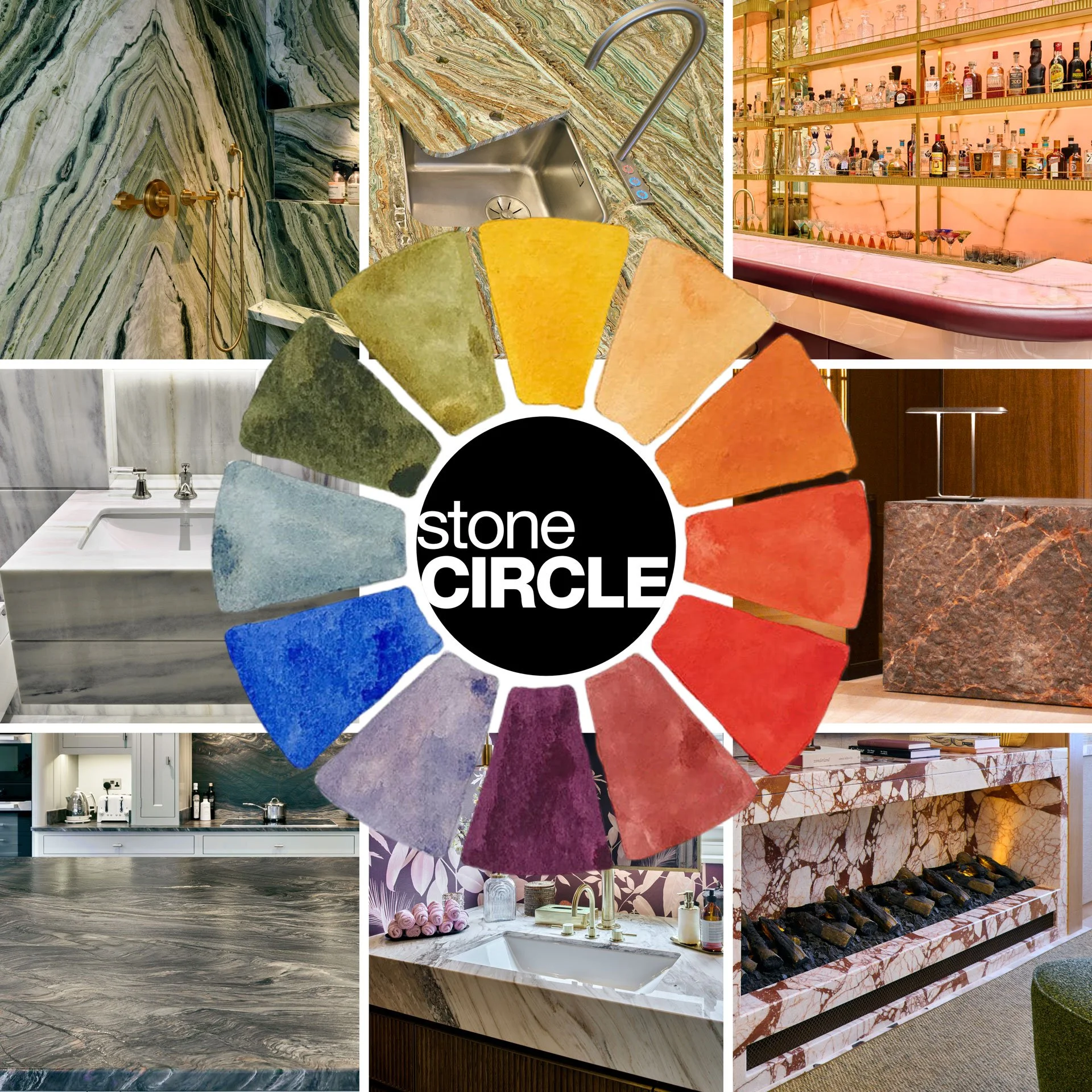 all the colours of stone by stoneCIRCLE - photo Marco Joe Fazio Creatives