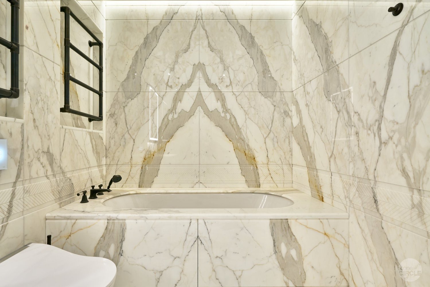 Bathroom Wall Cladding - Marble, Granite, Quartz, Onyx — stoneCIRCLE ...