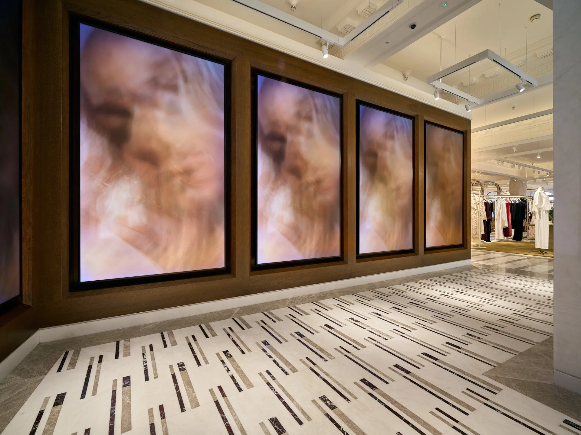 Harrods WIDC flooring by stoneCIRCLE - photo Marco Joe Fazio STUDIO