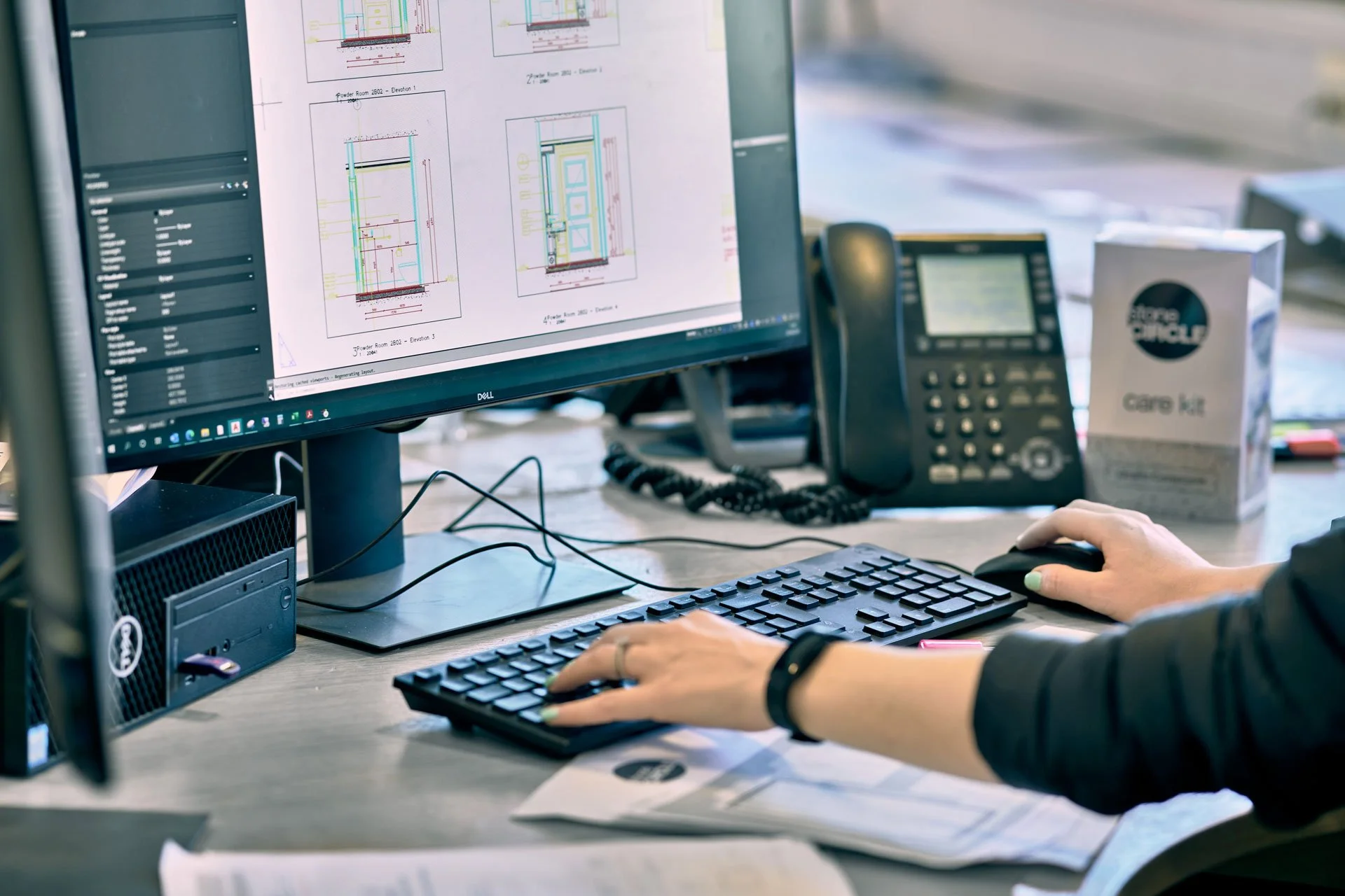 stoneCIRCLE CAD workflow - photo Marco Joe Fazio