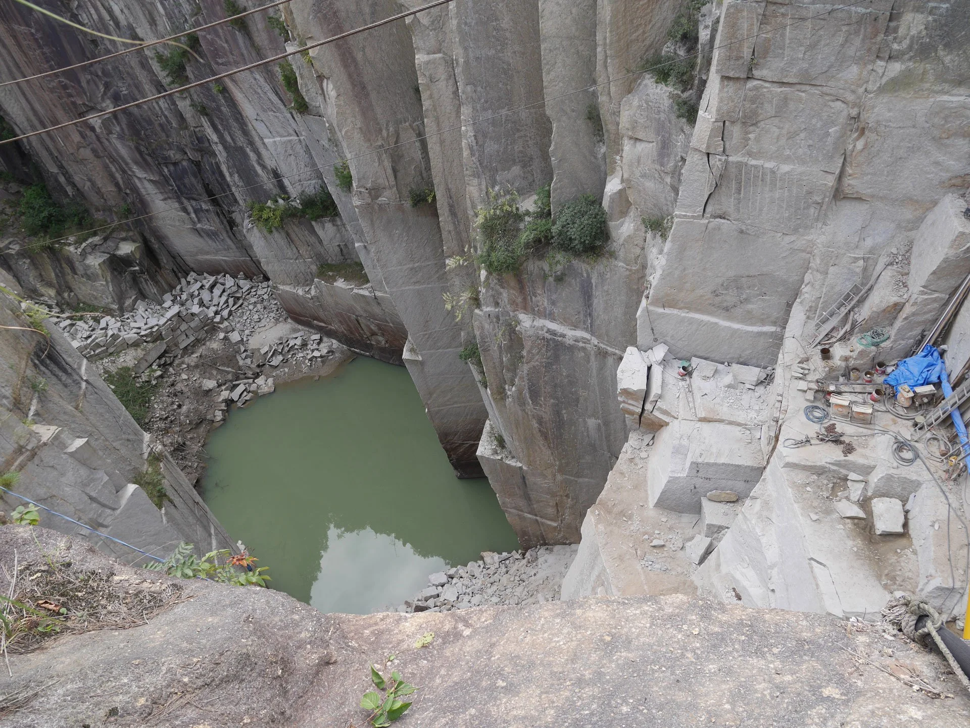 Kitagi granite quarry, Japan