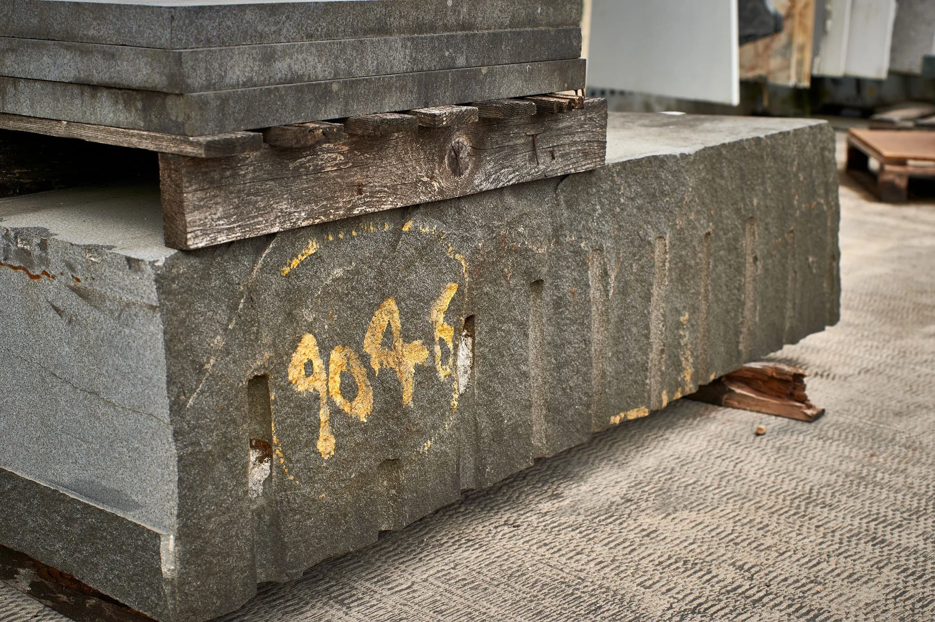 Granite block at stoneCIRCLE - photo Marco Joe Fazio Creatives