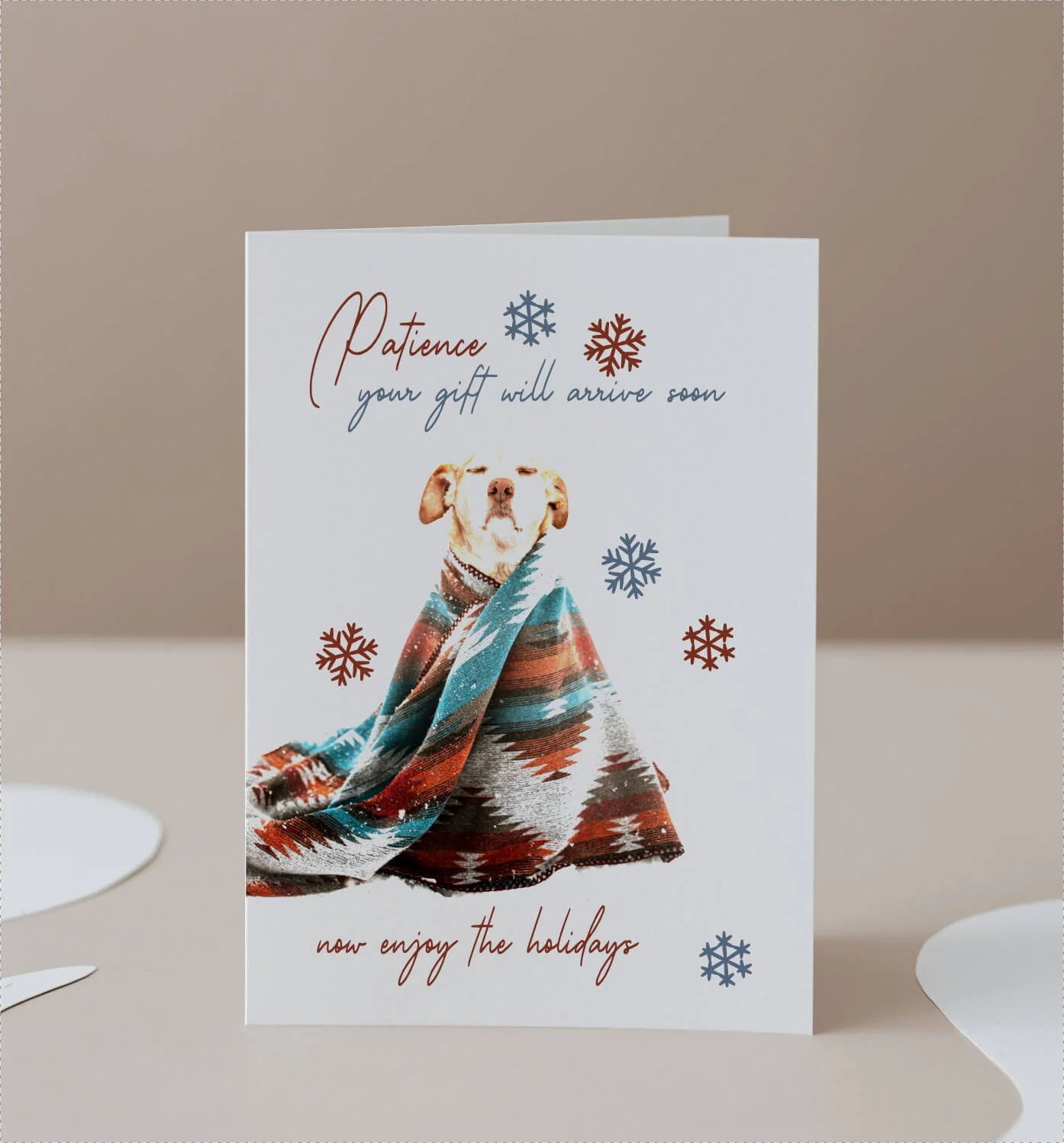 Patience, your gift will arrive soon - Unisk gift card