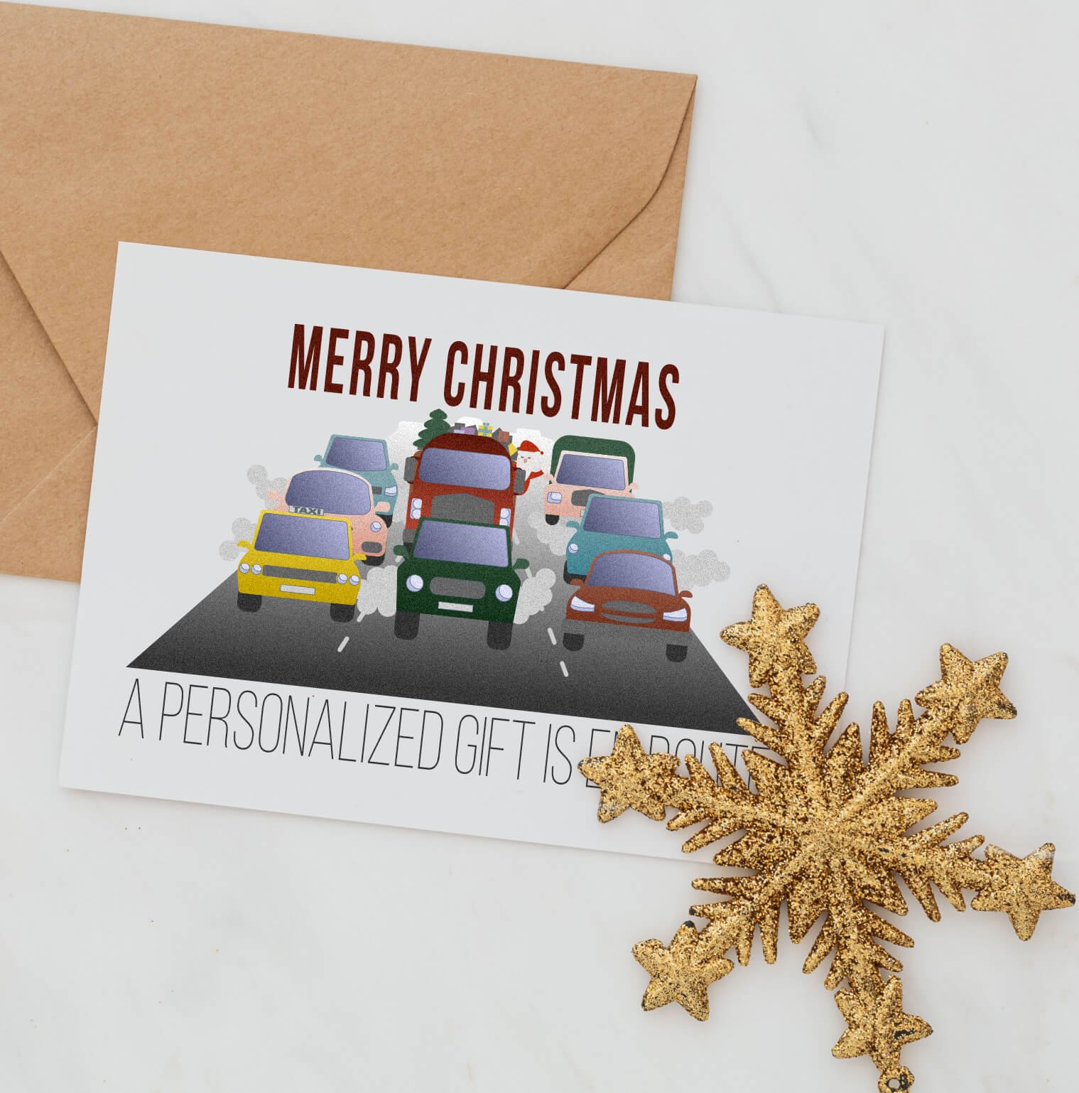 A personalised gift is en route - Unisk gift card