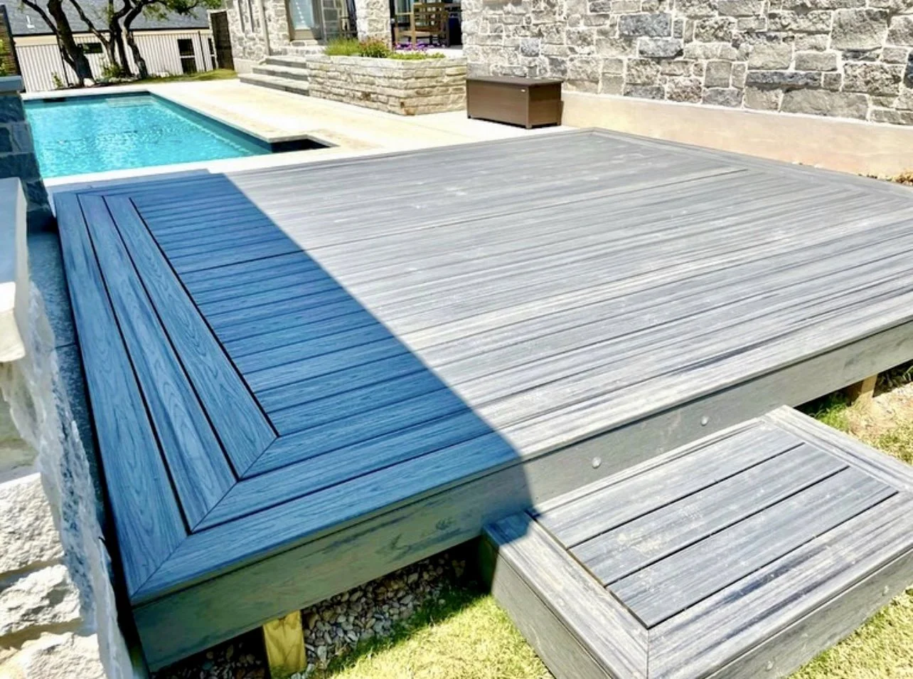 Composite Pool Deck, Dripping Springs