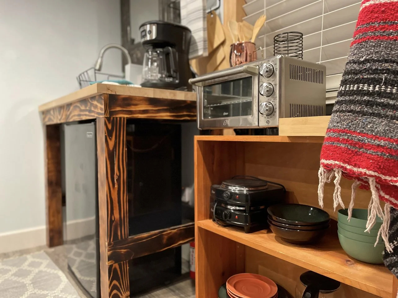 Tiny Home interior detail- Deer Creek Retreat, Dripping Springs