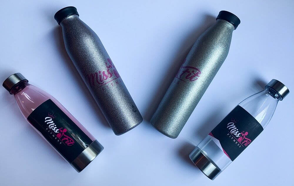 Miss.Fit Fitness Branded Water Bottle