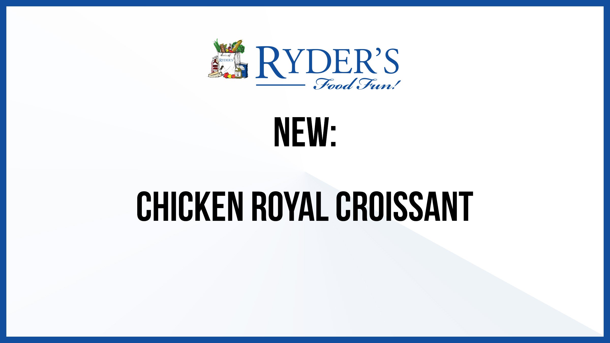 Chicken Royal Croissant
