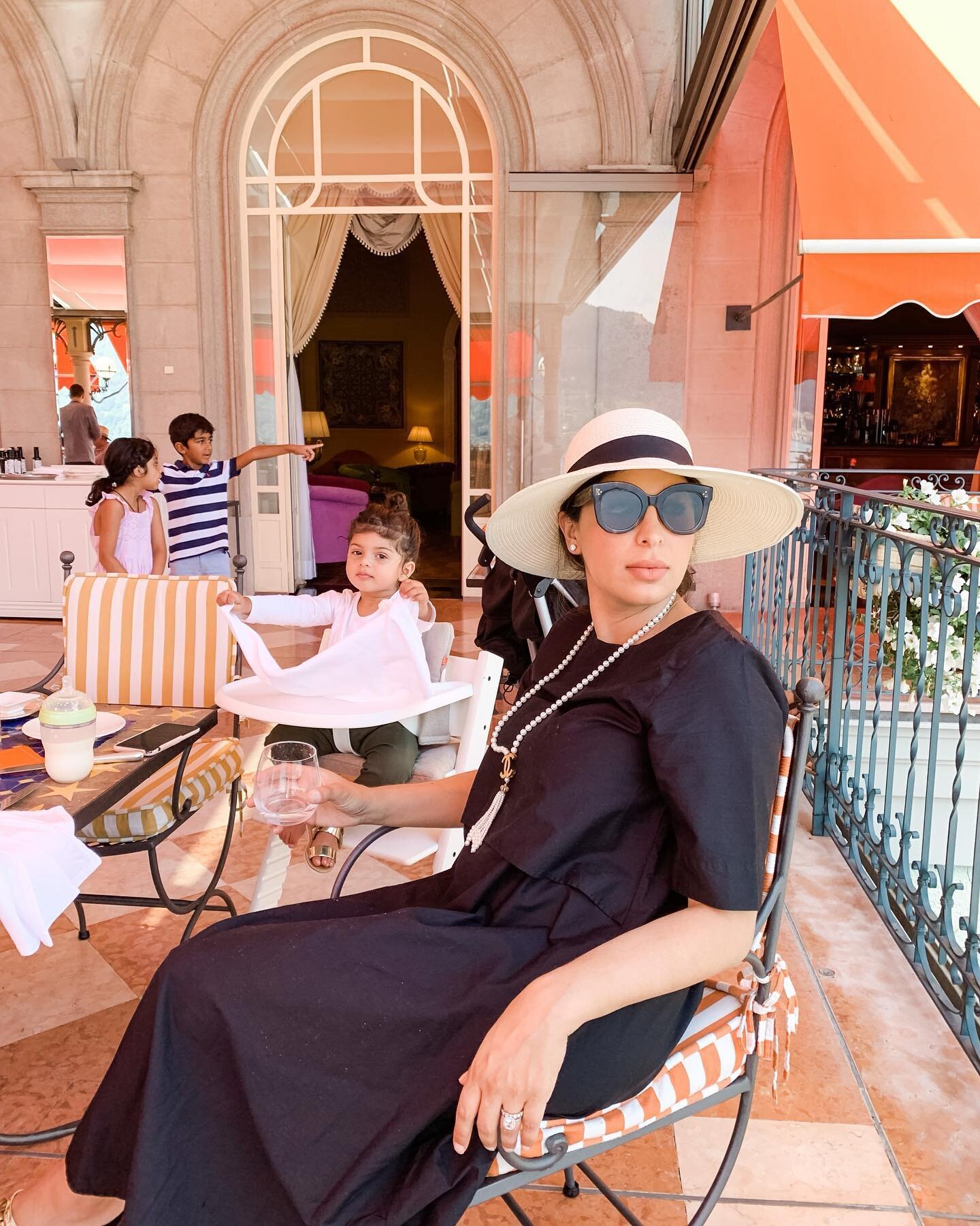 I happened upon this picture in my camera roll. A leisurely summer lunch at the Grand Hotel Tremezzo last summer&mdash; definitely a far cry from my current reality. Managing the zoom distance learning schedules of 2 kiddos while trying to work too. 