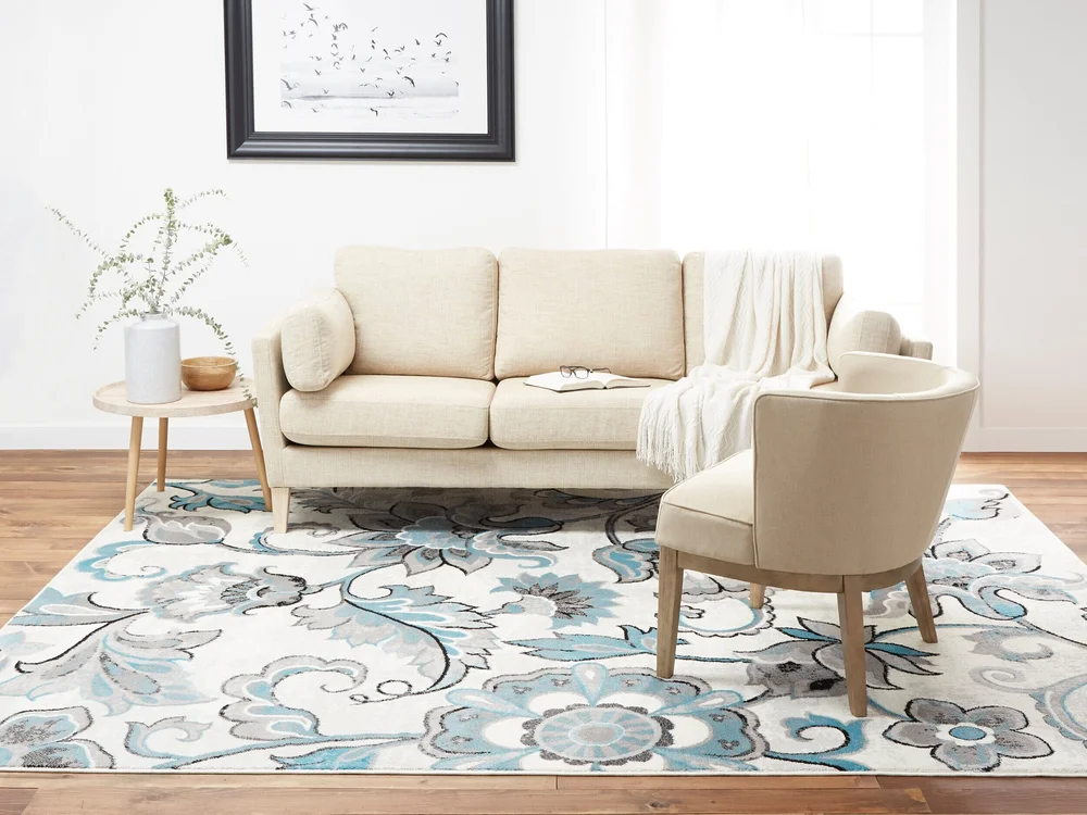 How To Choose The Right Size Area Rug For Your Living Room | Cabinets ...