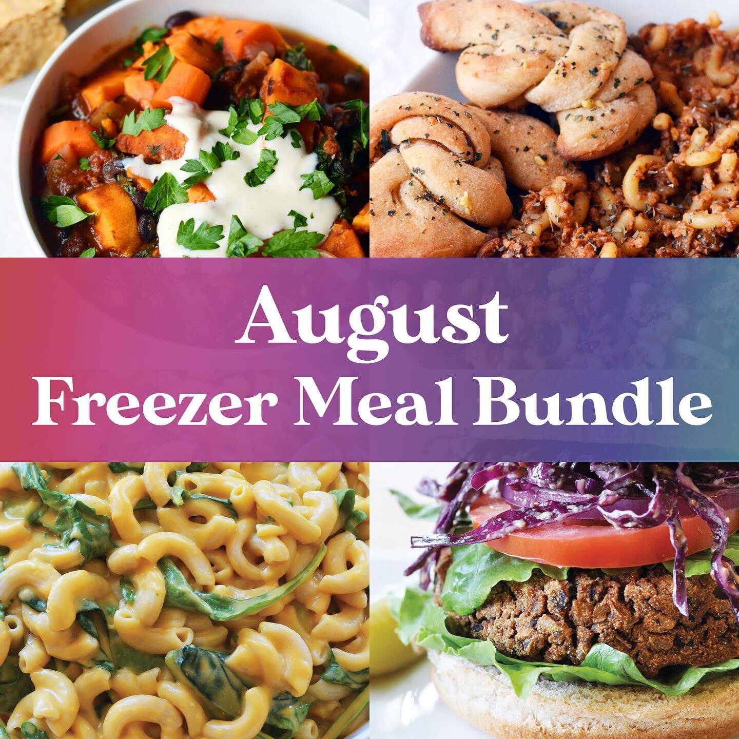 🎉Big news! We&rsquo;re launching our first Freezer Meal Bundle and it&rsquo;s about to make dinner time even easier!

The bundle includes 4 freezer-friendly, freshly-prepared, delicious &amp; wholesome dinners (plus a bonus dessert!). All you have t