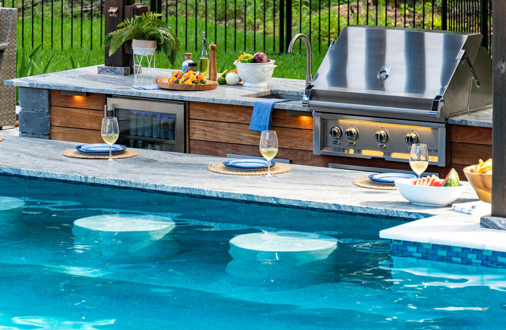 Scoop Outdoor Kitchen Design Trends, Outdoor Kitchen Pool Ideas
