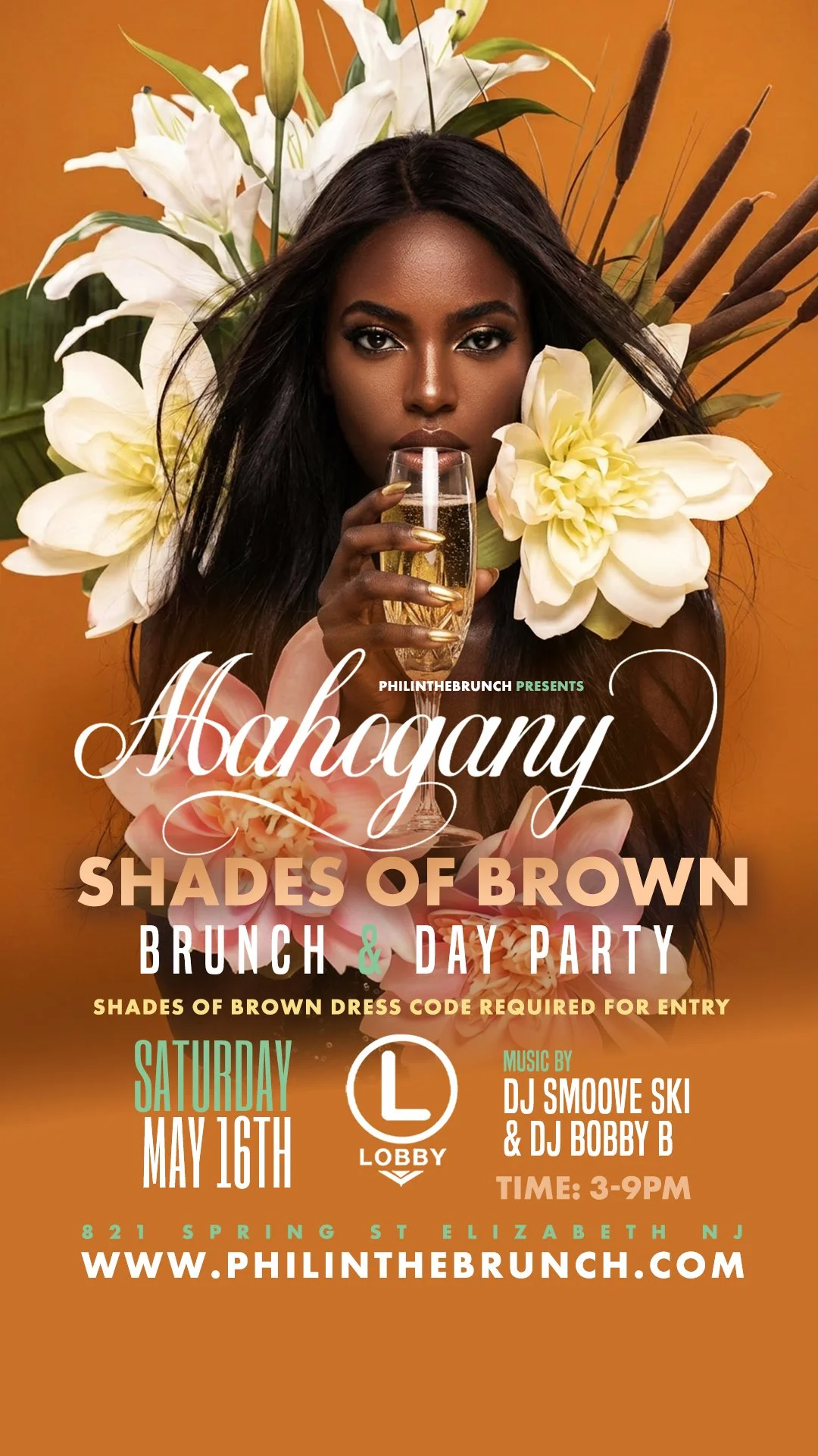 MAHOGANY: SHADES OF BROWN BRUNCH & DAY PARTY