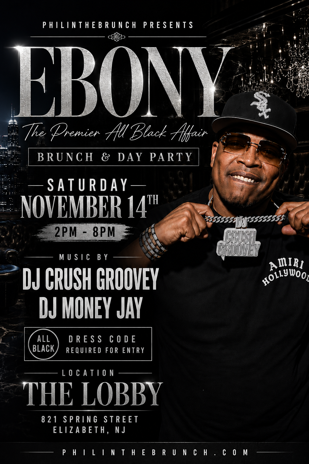 "EBONY" THE PREMIER ALL BLACK AFFAIR: BRUNCH & DAY PARTY 