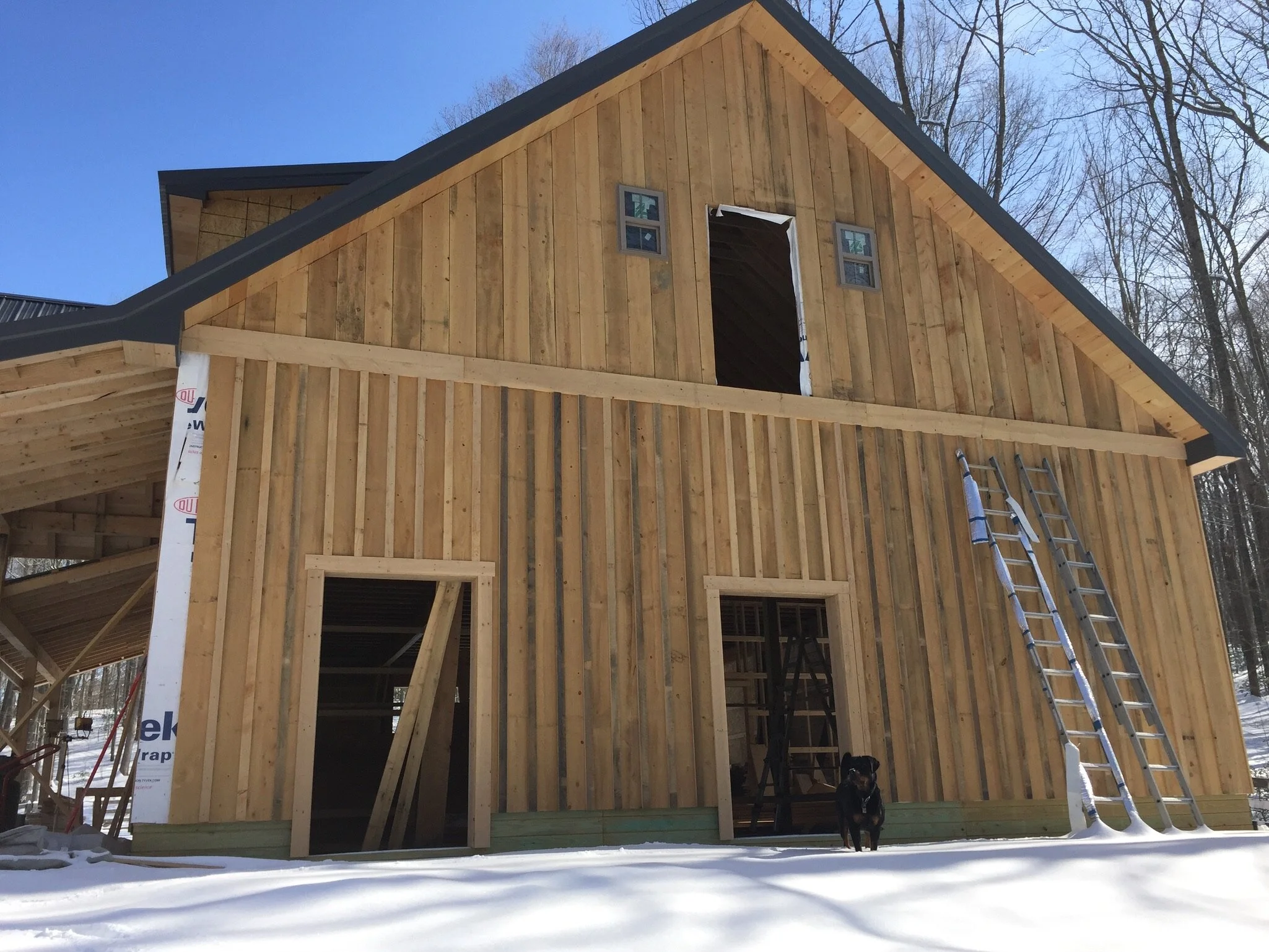 Central Virginia Custom Exterior Barn Design — Muller Design | Interior ...