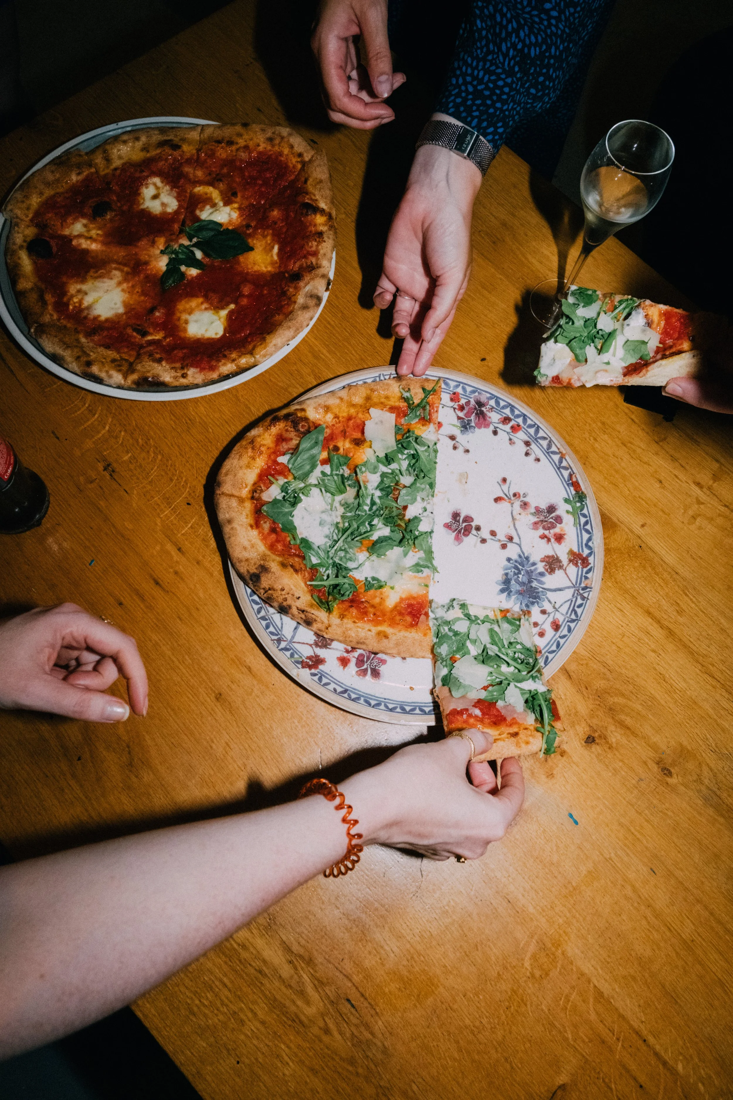 Pizzaparty tijdens het Vertoningsweekend