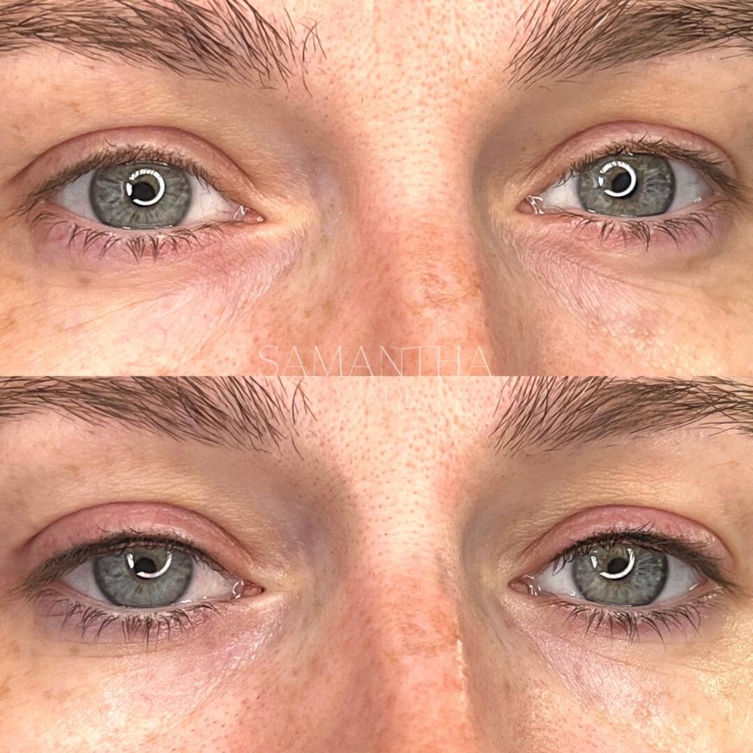 ✨ Before &amp; After: Lash Enhancement Tattoo Magic! ✨

Top: Bare lashes, Bottom: Flawless lash enhancement tattoo 🌟

👁️&zwj;🗨️ Why go for it? Let me spill the secrets:

1️⃣ Wake Up Gorgeous: Say goodbye to mascara struggles every morning. 🌅
2️⃣ 