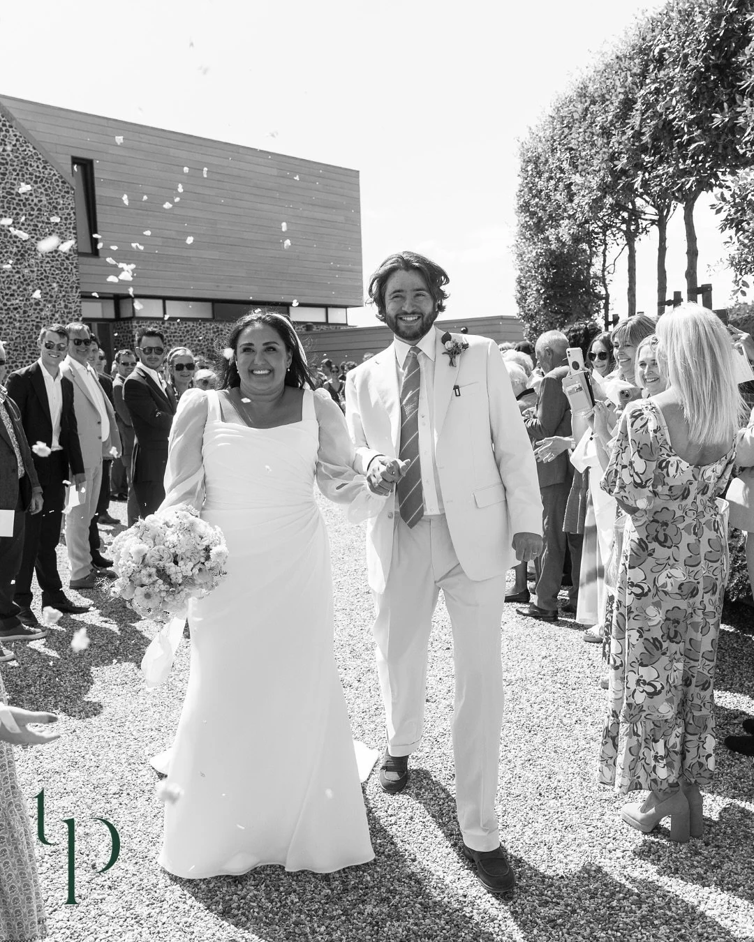 Olivia and Christopher married at her parents&rsquo; beach house in West Wittering and it was the dream. 

Now generally I don&rsquo;t watch the weather leading up to a wedding - I KNOW, how, right?! - but I can&rsquo;t change the weather and frankly