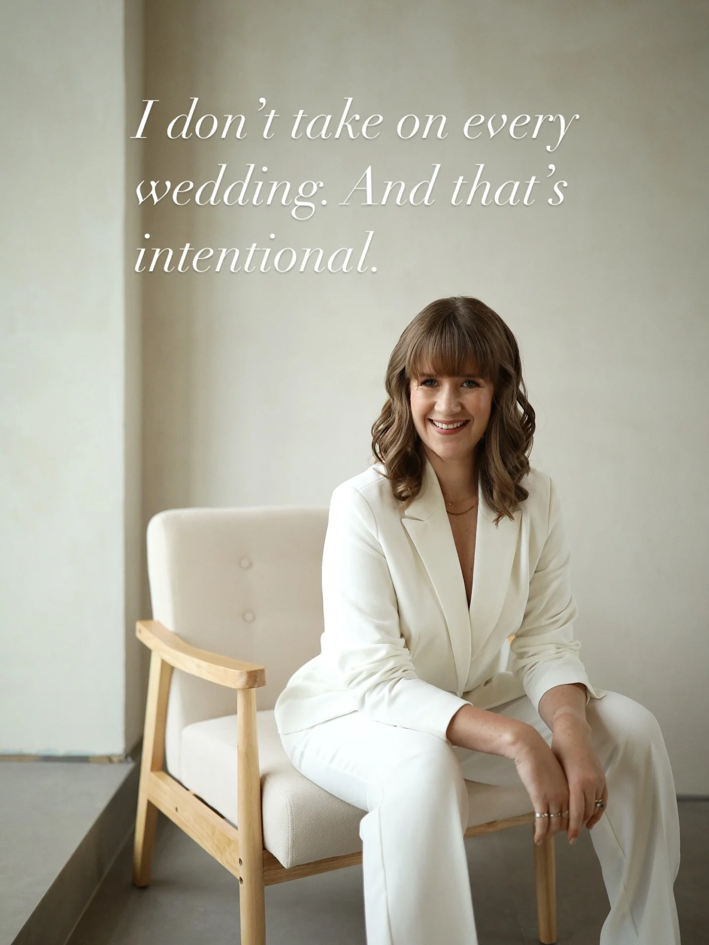 I work best with couples who trust the process, value experience, and want their wedding to feel considered, calm, and beautifully done.
If that&rsquo;s you &mdash; we&rsquo;ll get on very well.

I&rsquo;m not here to take over - I&rsquo;m here to wo