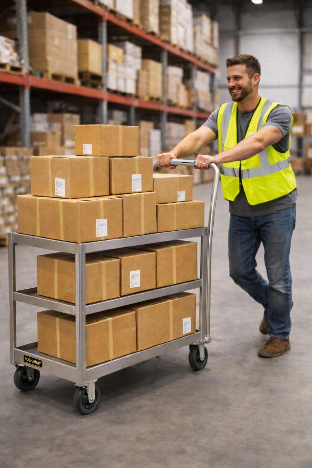 Warehouse Carts That Reduce Injuries and Improve Safety