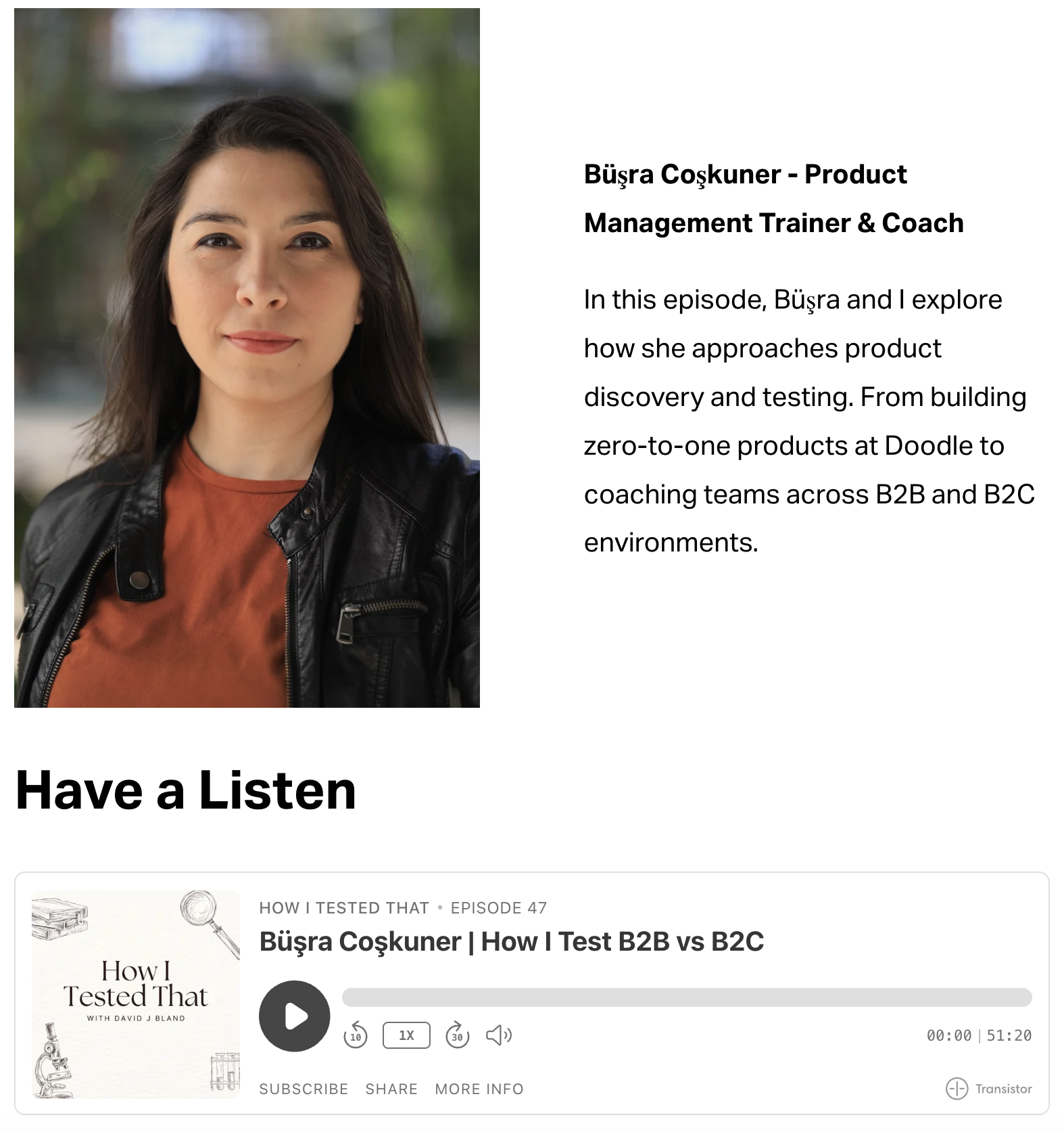 Büşra Coşkuner | How I Test B2B vs B2C
