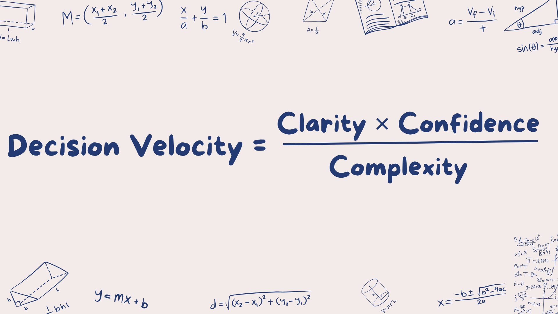 Decision Velocity Formula