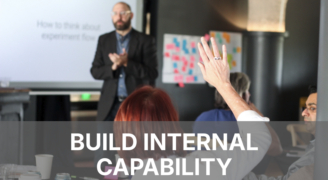 Build Internal Capability