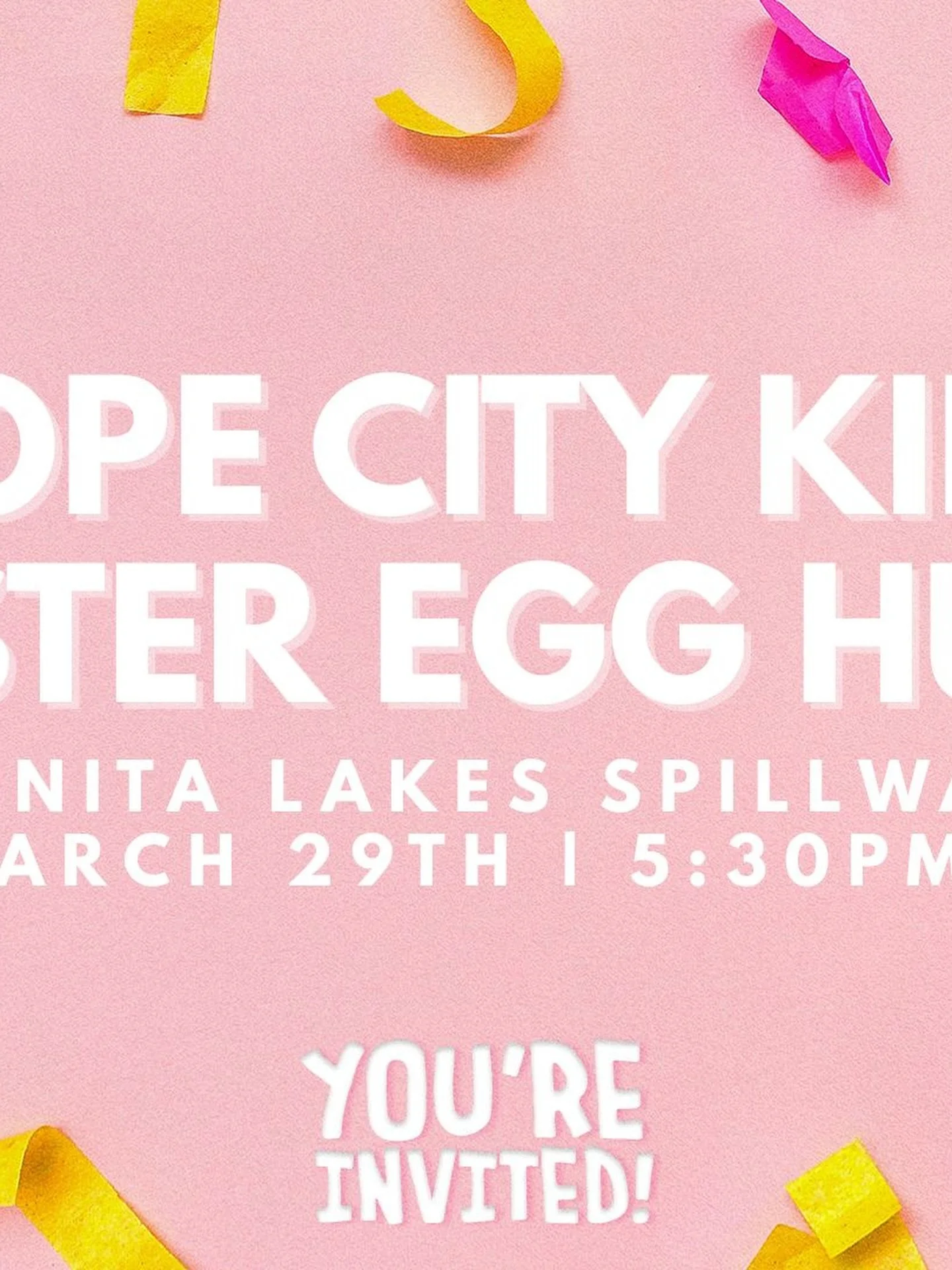 You have ✌️ chances to join us tomorrow at Hope City. ☝️ 5th Sunday FAMILY SUNDAY tomorrow morning at 10 AM. There will be no City Kids - all kids and adults will worship together in the main auditorium. Services will be slightly abbreviated, so don&