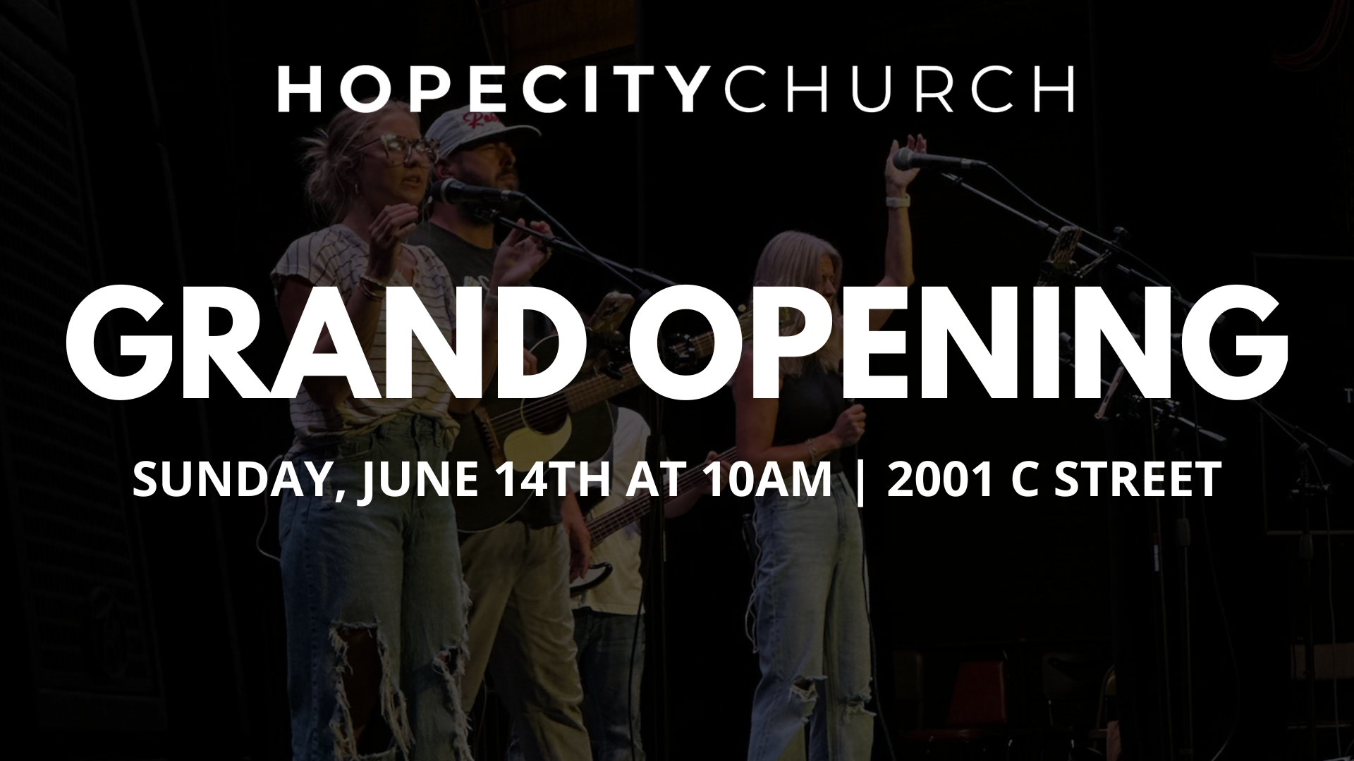 GRAND OPENING: C STREET