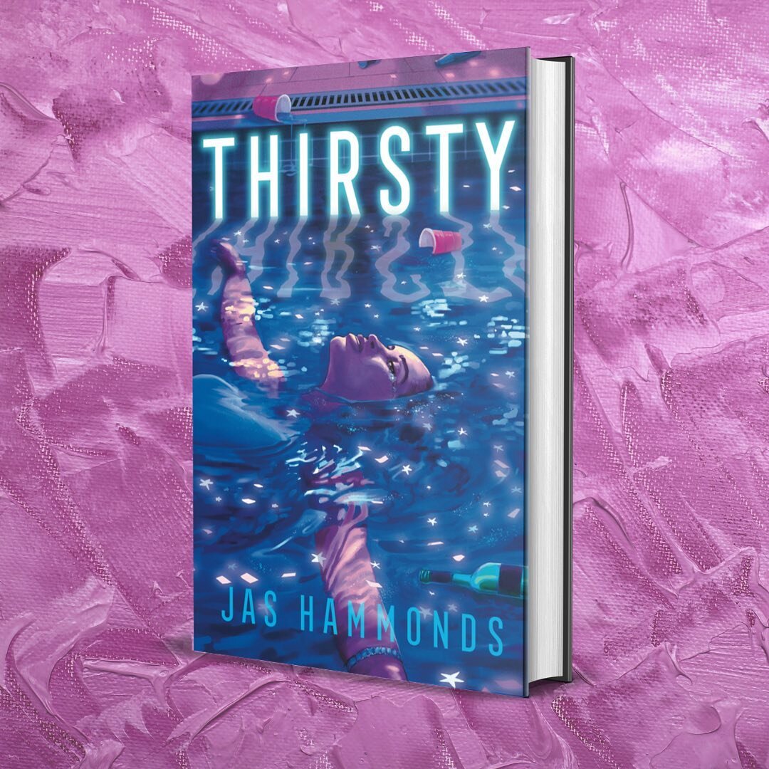 ✨COVER REVEAL✨

My next novel Thirsty is hitting shelves in May 2024, I'm so excited to finally share the cover with you. Thank you to the immensely talented @_shalida for bringing the messy, glittery dream of Blake's story to life. 

I've been sayin