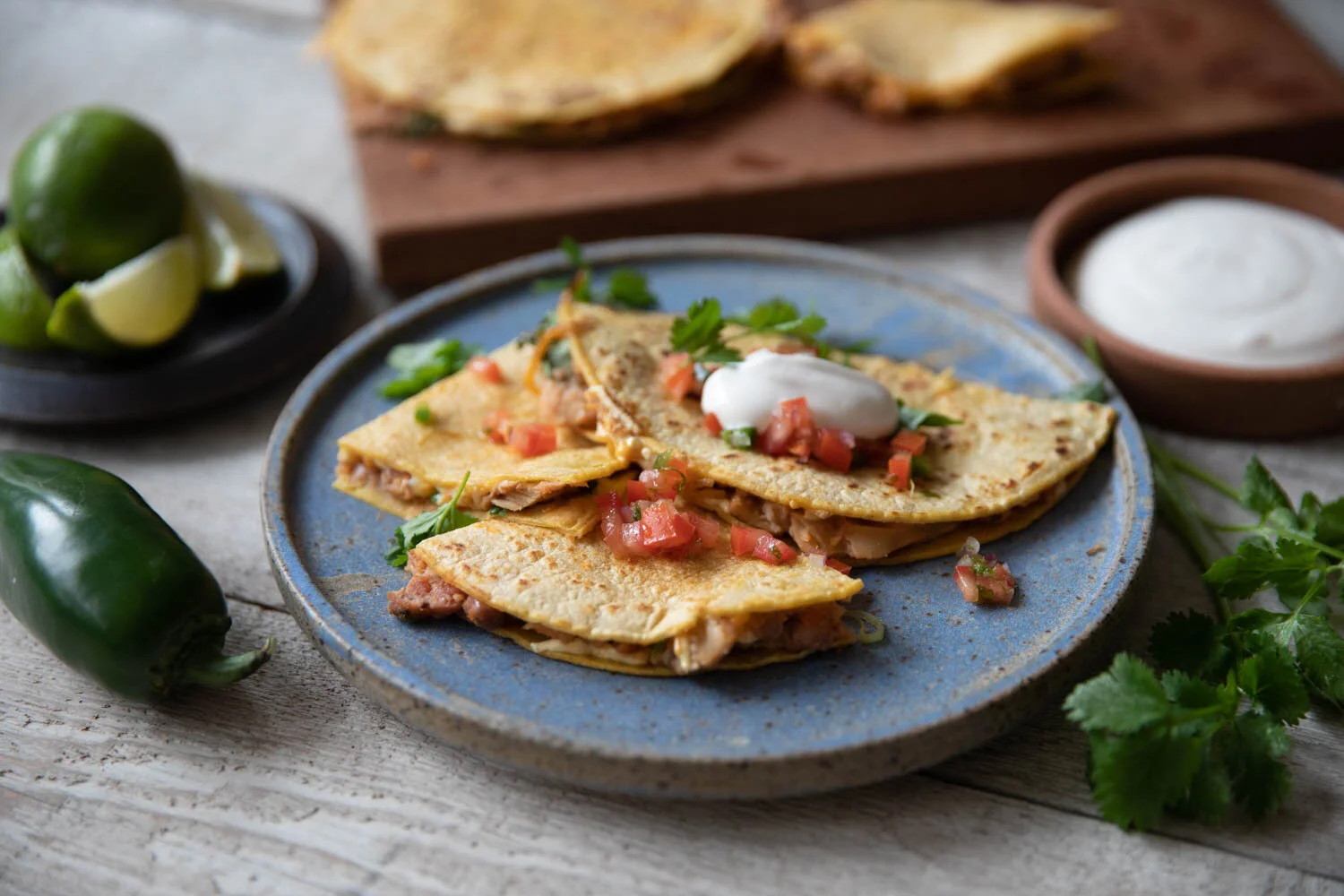 Pinto Bean and Tuna Quesadillas — Good Catch Foods Service