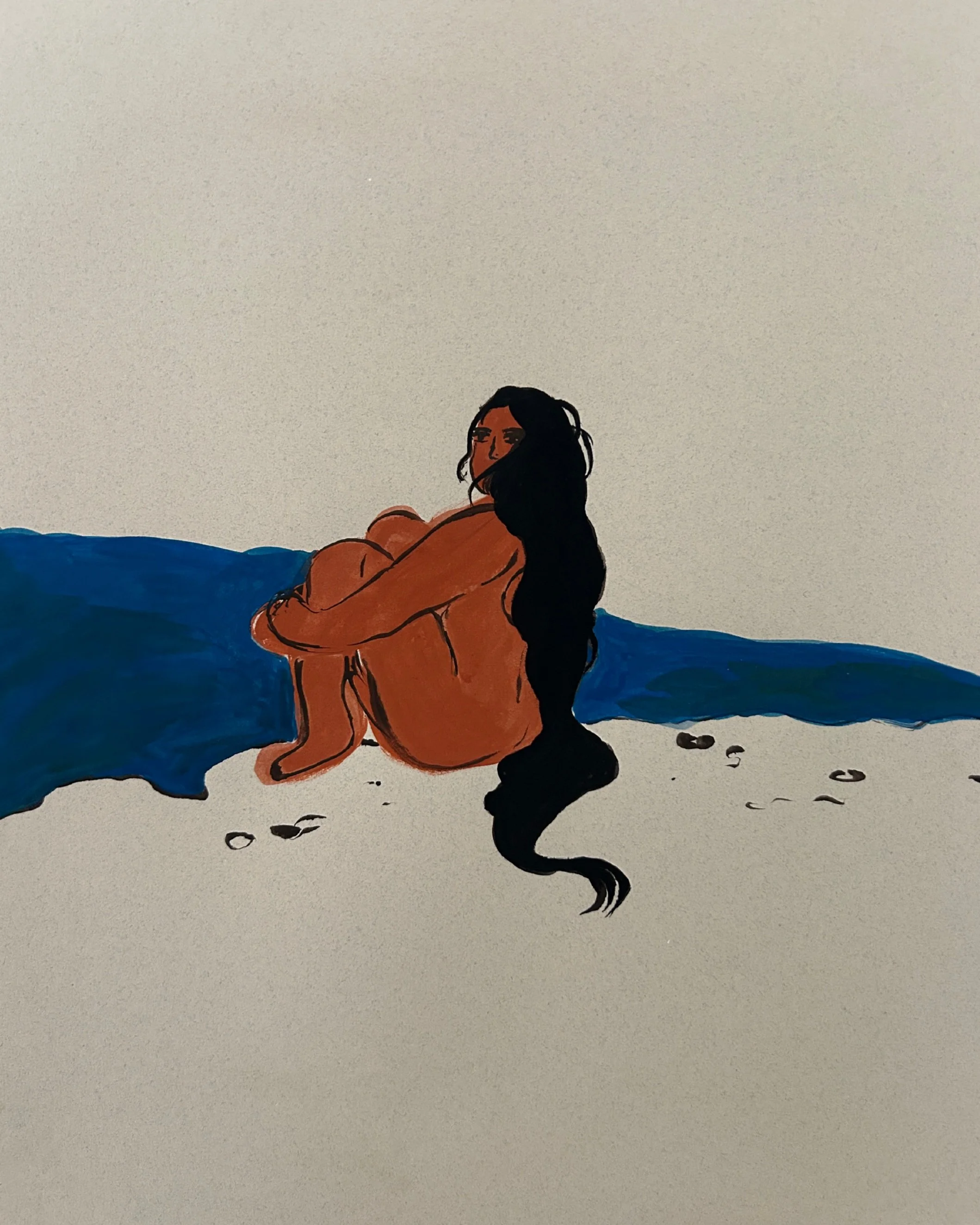 woman by water print .jpg