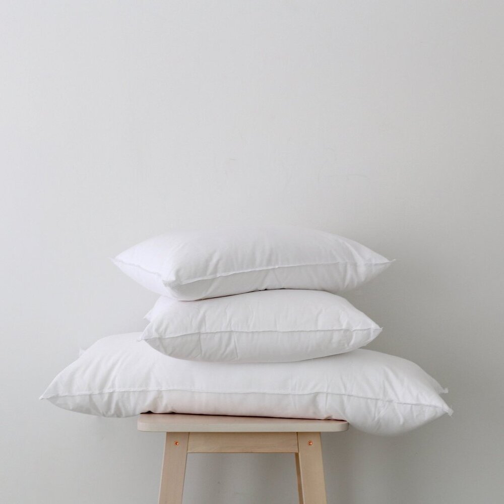 Pillow Inserts, Small to Large
