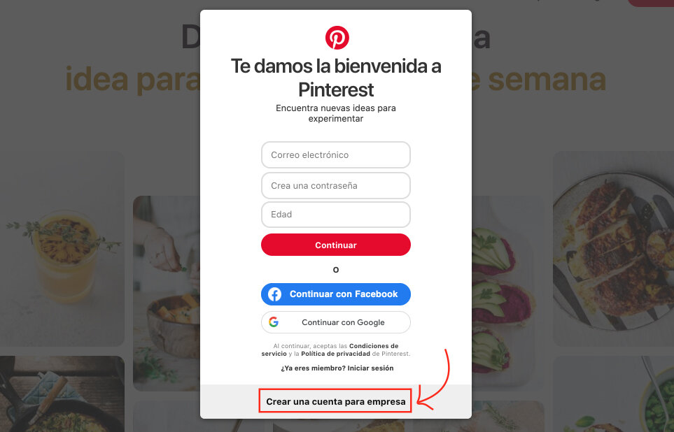 metano un millón relajado Pinterest para empresas - TheFigCo en Español
