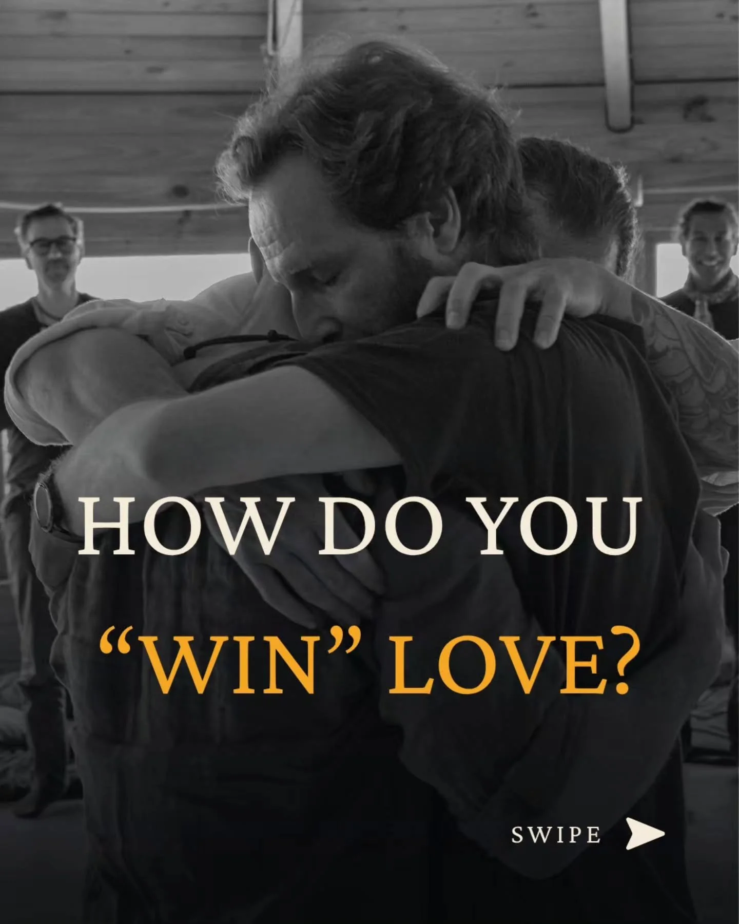 Love was never something to win.

What a strategy wins is a distant cousin of love. Admiration. Approval. Attention. Being needed. Never the love that was needed: the kind that doesn't have to be earned.

My strategy was mostly about being good. Medi