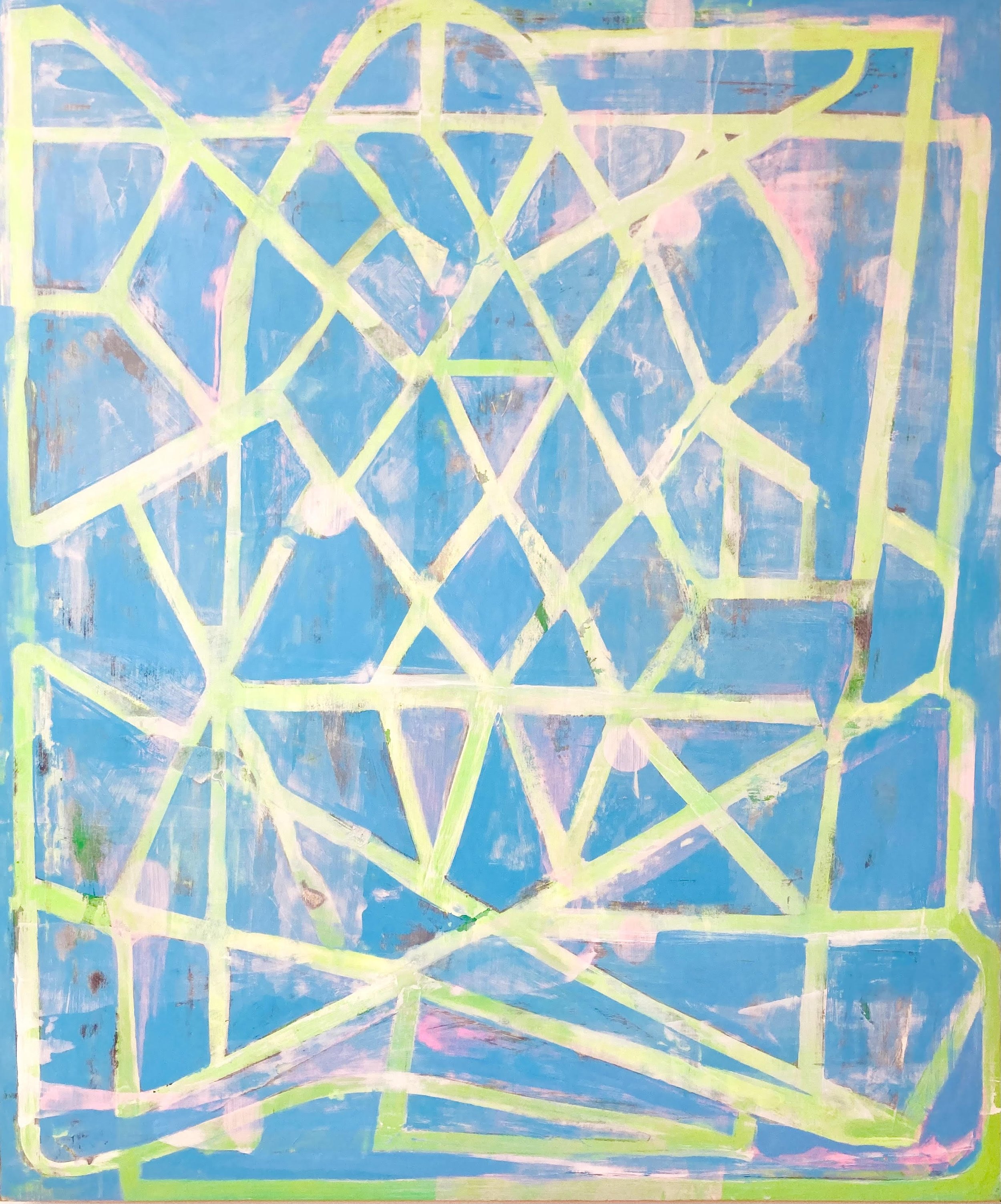 Sentimental Light 40"x 48", Paint on Panel, 2024
