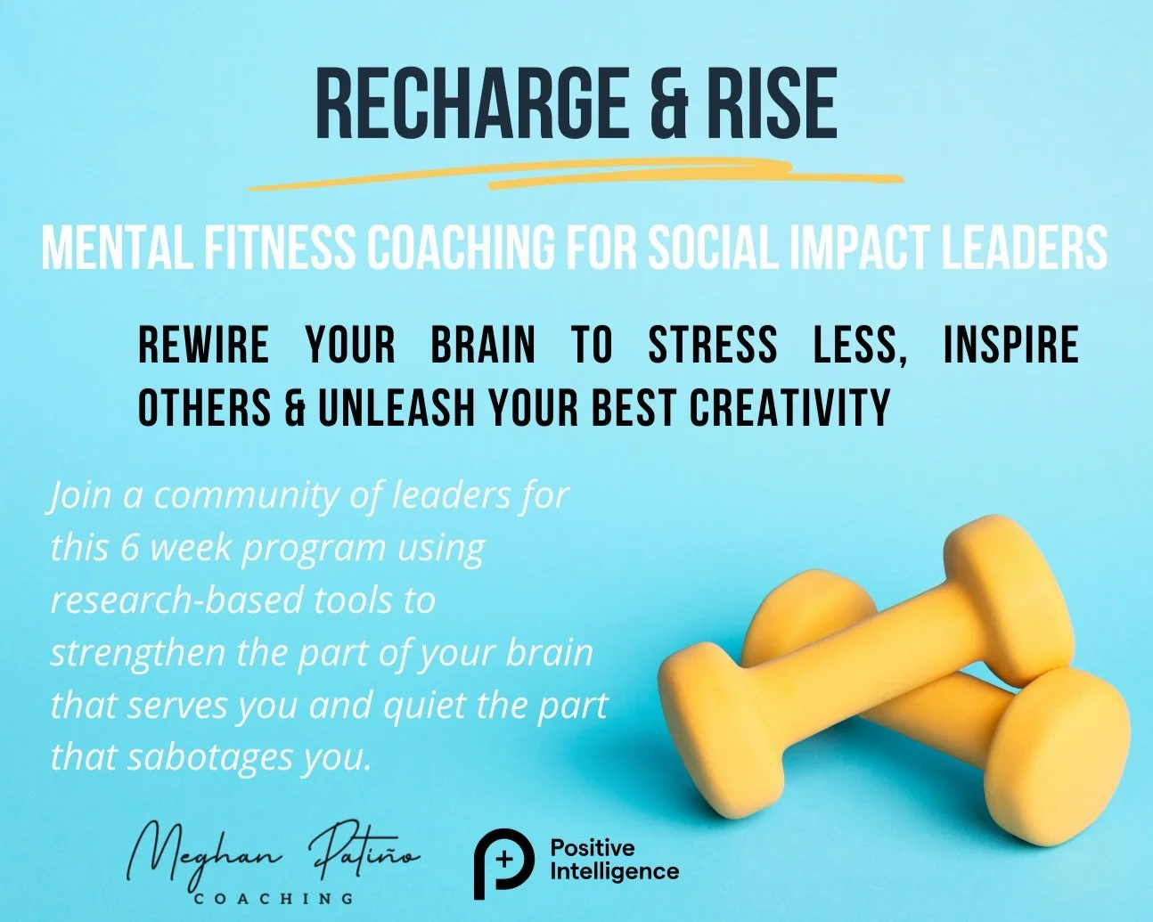 Recharge & Rise- Mental Fitness Coaching for Social Impact Leaders