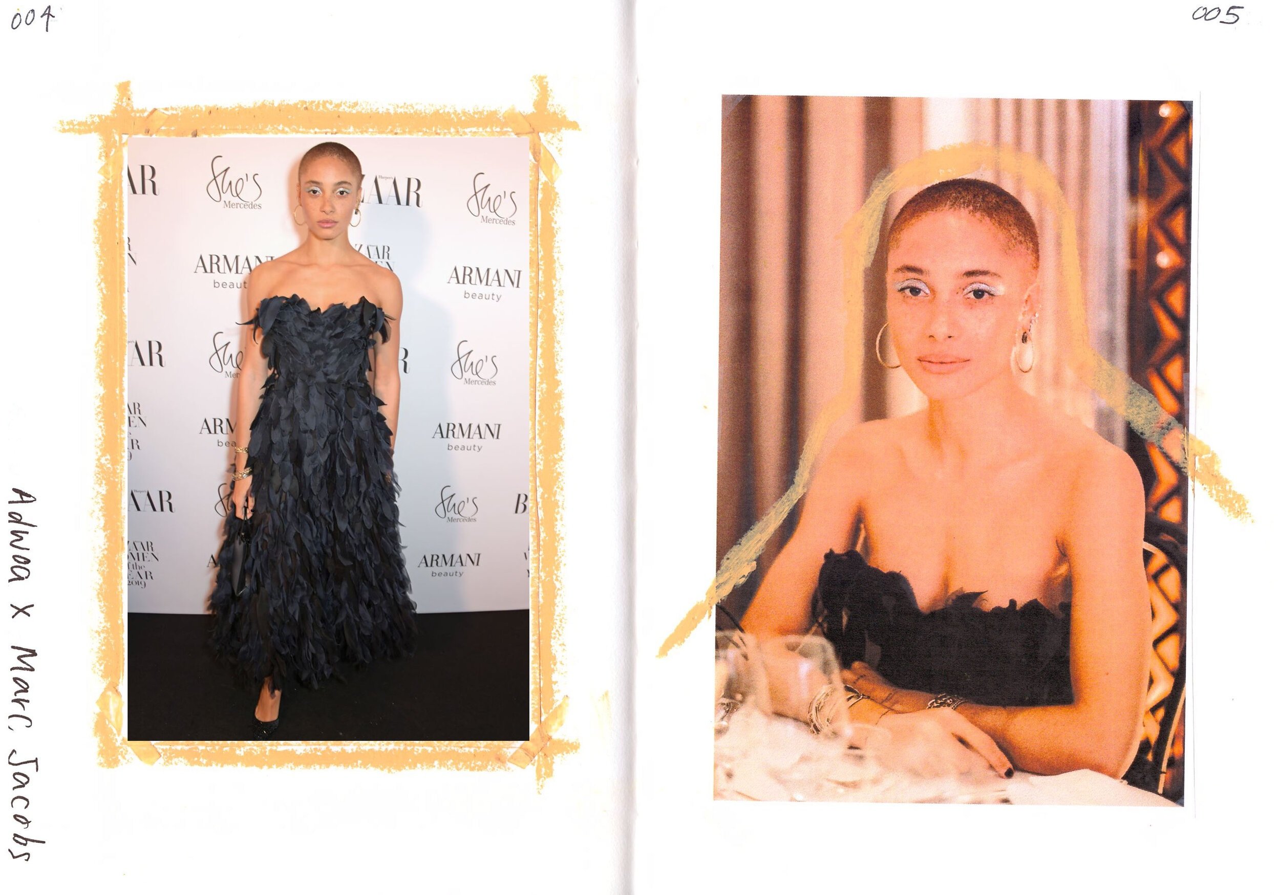 Adwoa at Harper's Bazaar Women Of The Year Award, London 2019