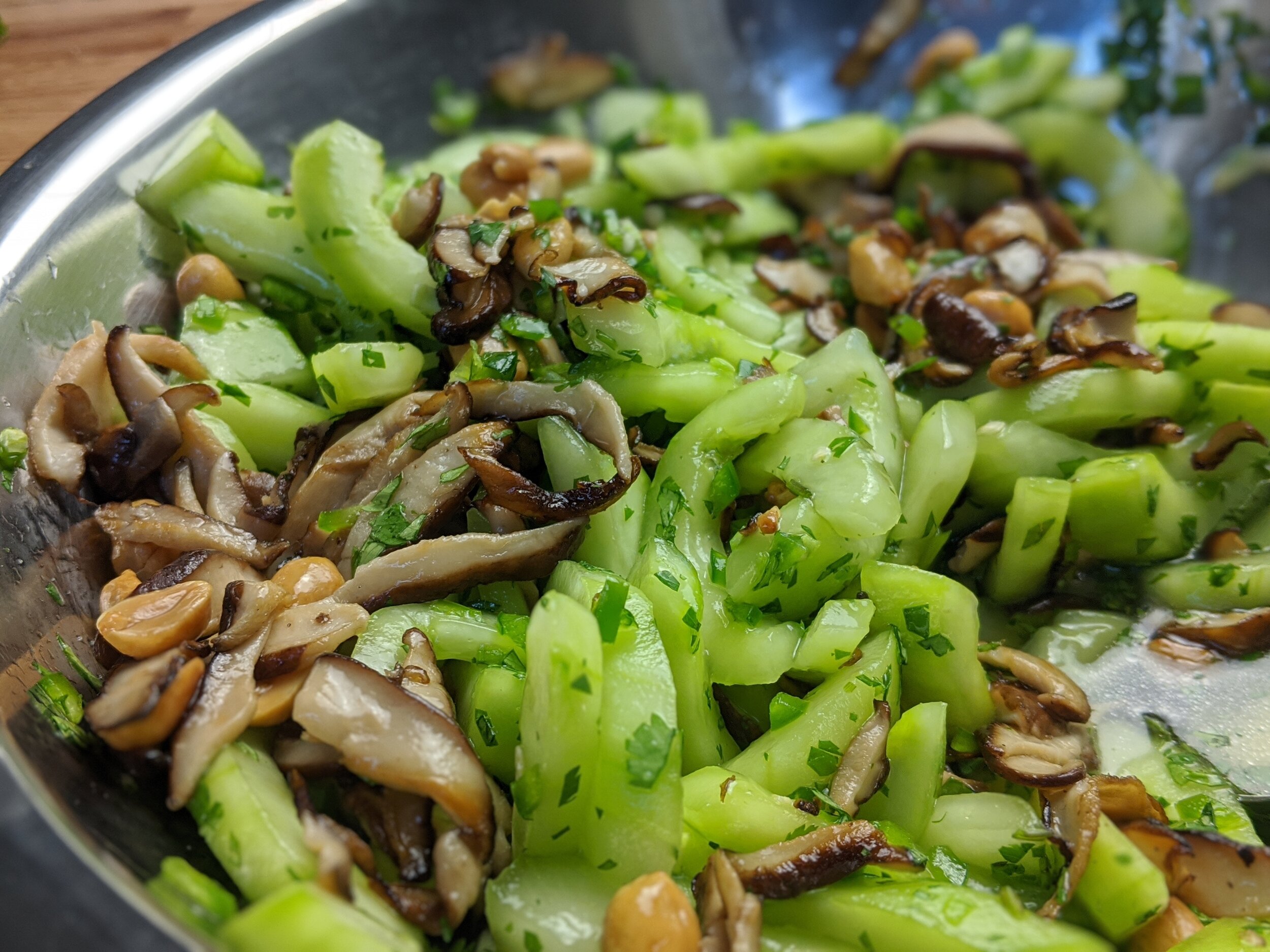 Thai Cucumber And Shiitake Salad RI Mushroom Co Thai Cucumber And Shiitake Salad RI Mushroom Co
