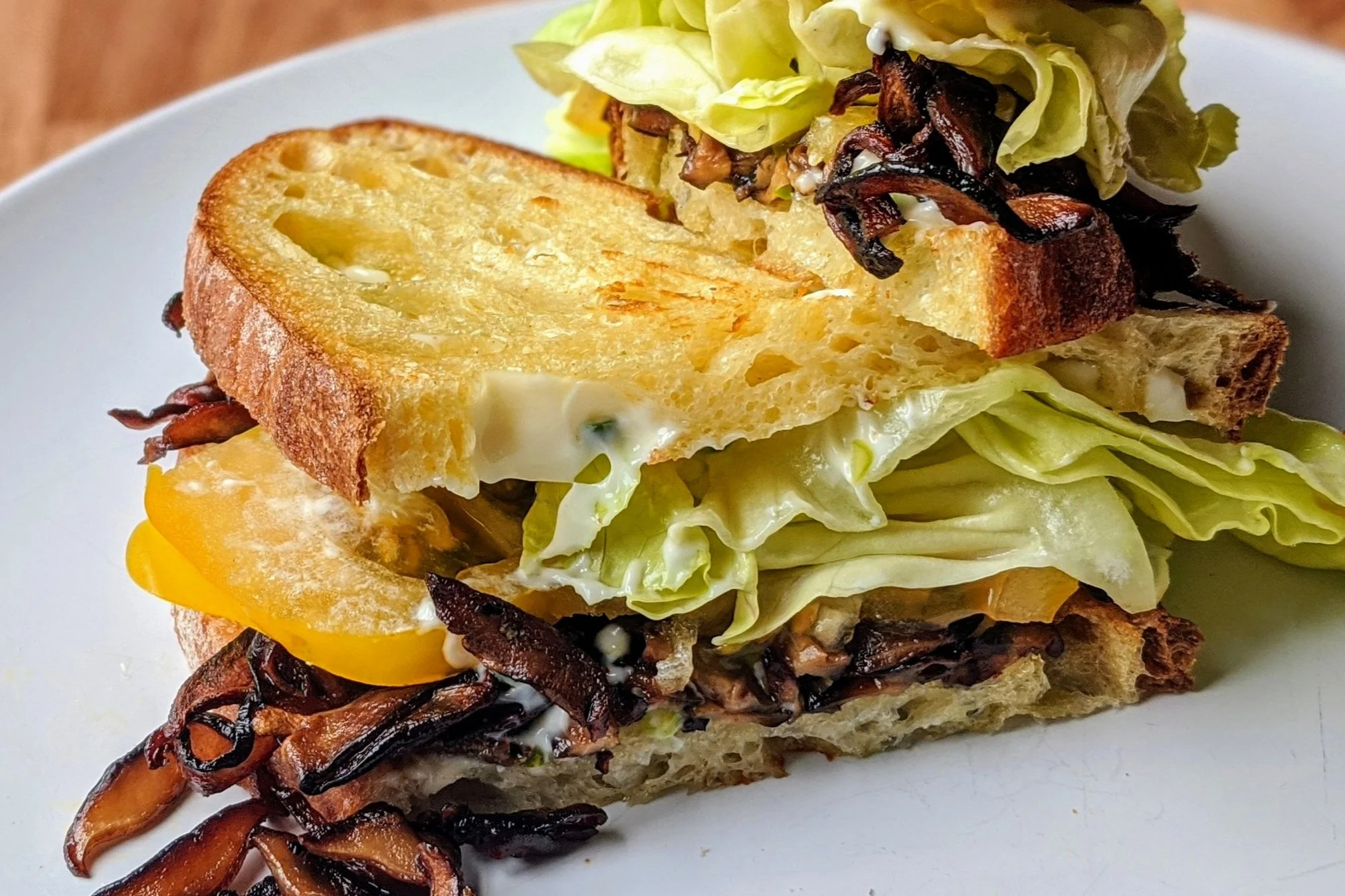 Shiitake 'Bacon' BLT