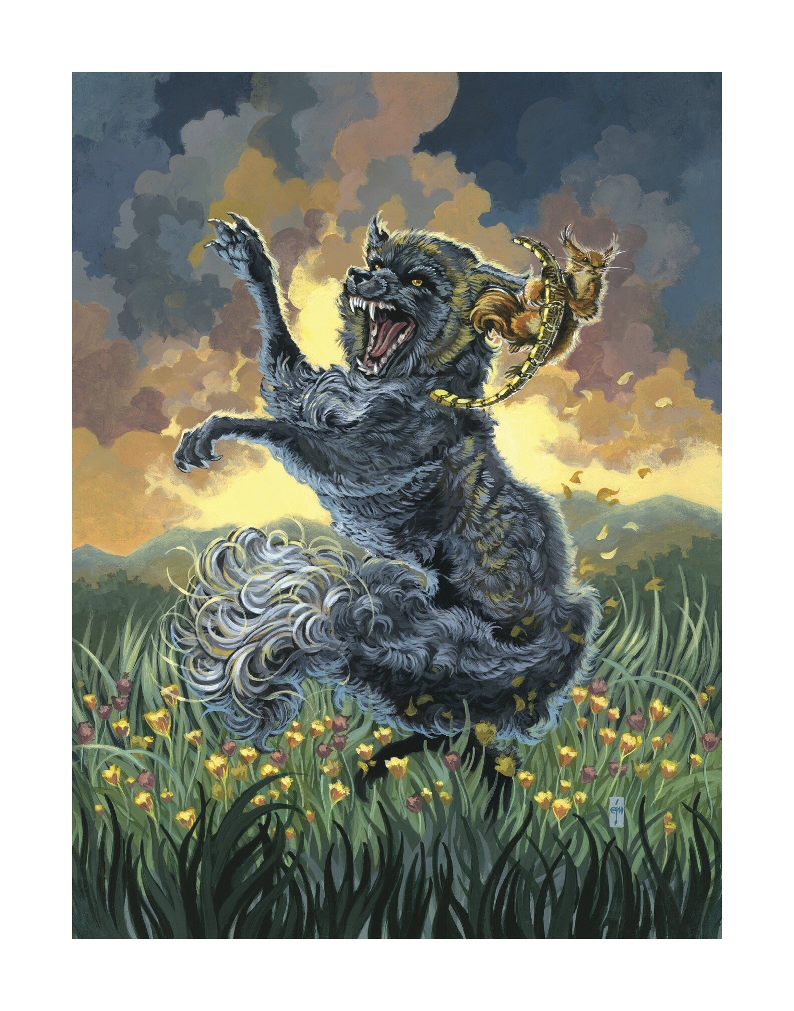 Hippolyta by Erich J. Moffitt-Print