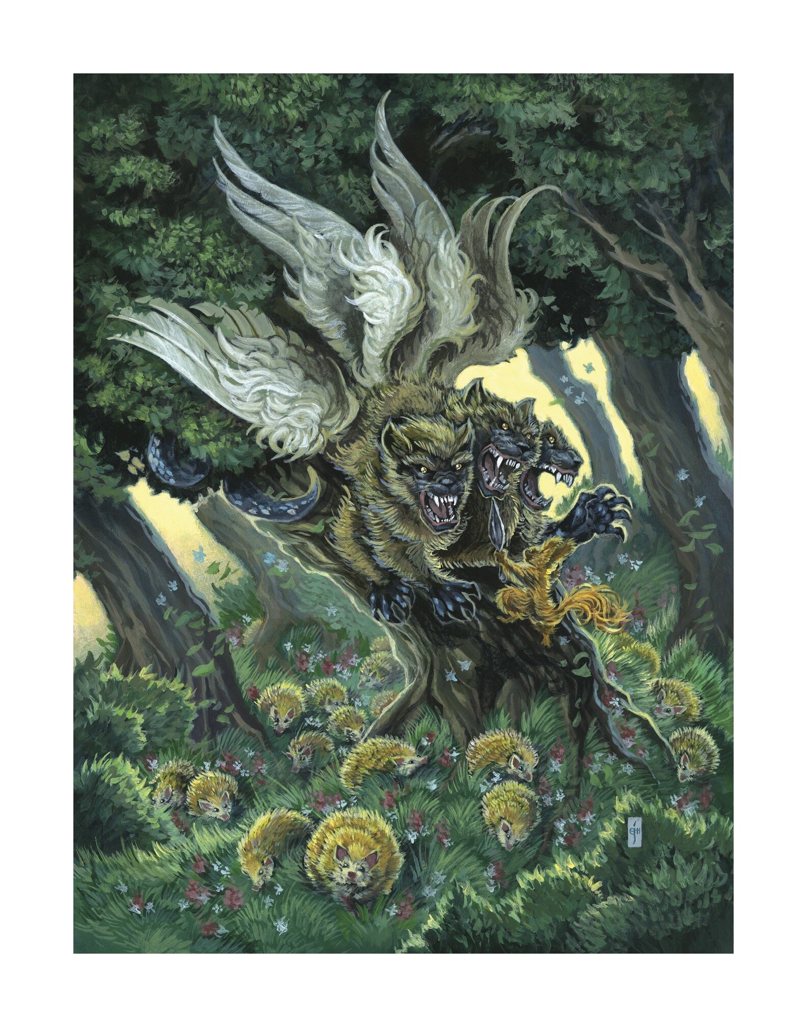 Geryon's Herd by Erich J. Moffitt- Print